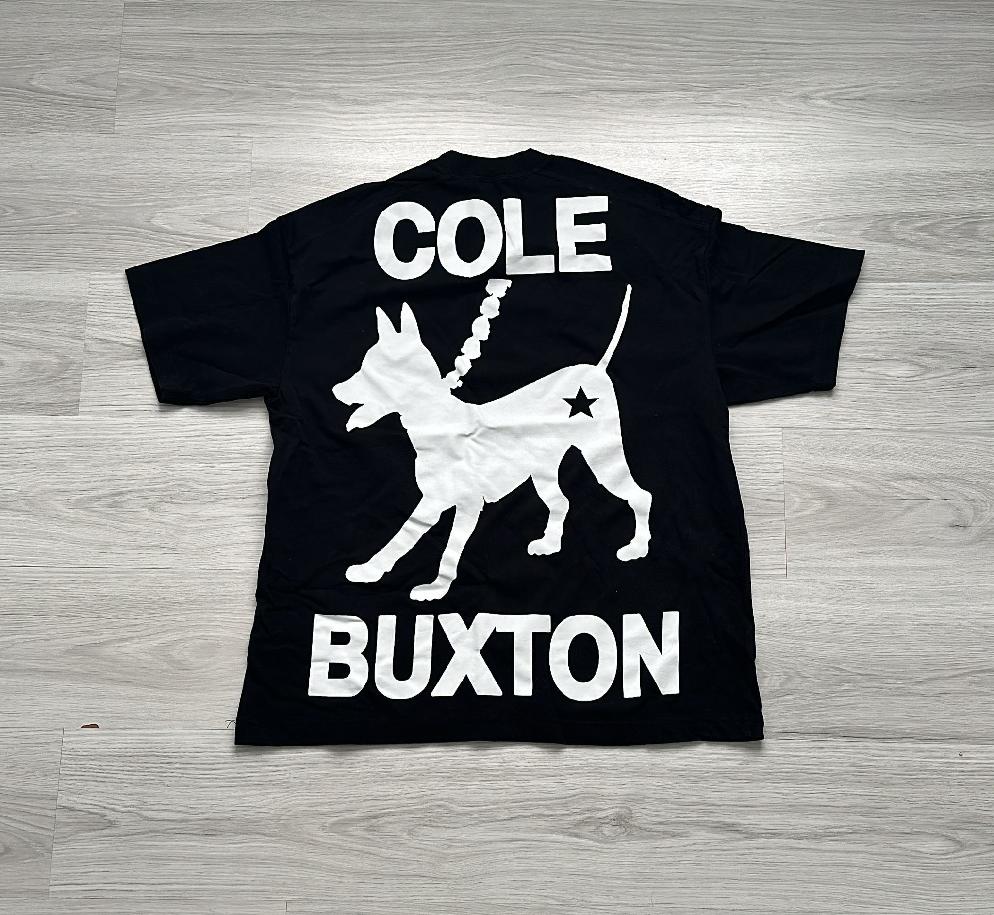 Cole Buxton Colebuxton AW23 Dog T-Shirt Black Size US M / EU 48-50 / 2 - 1 Thumbnail