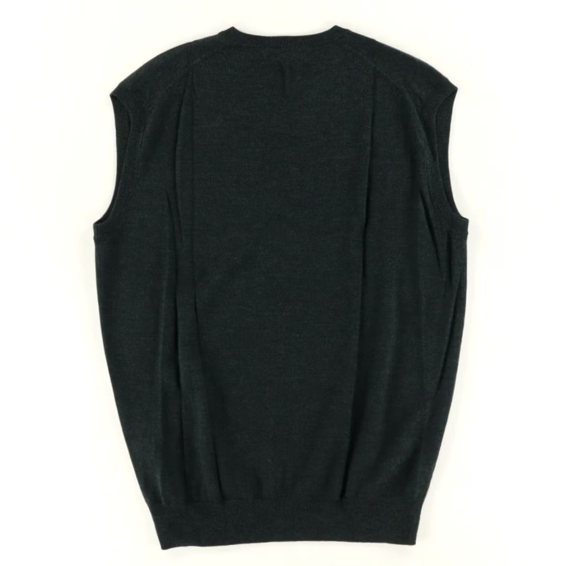 Peter Millar Peter Millar Autumn Crest Vest V-Neck Sweater Balsam Green Men's M Size US M / EU 48-50 / 2 - 4 Thumbnail