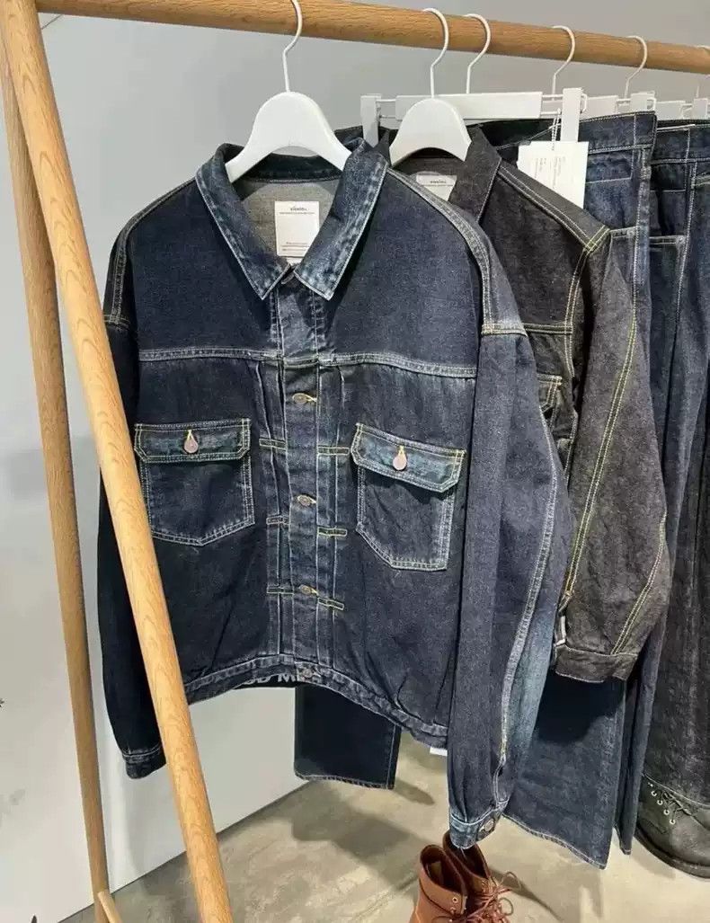 Visvim Visvim SS 101XX JKT DMGD-1003 Yellow Mud wash denim