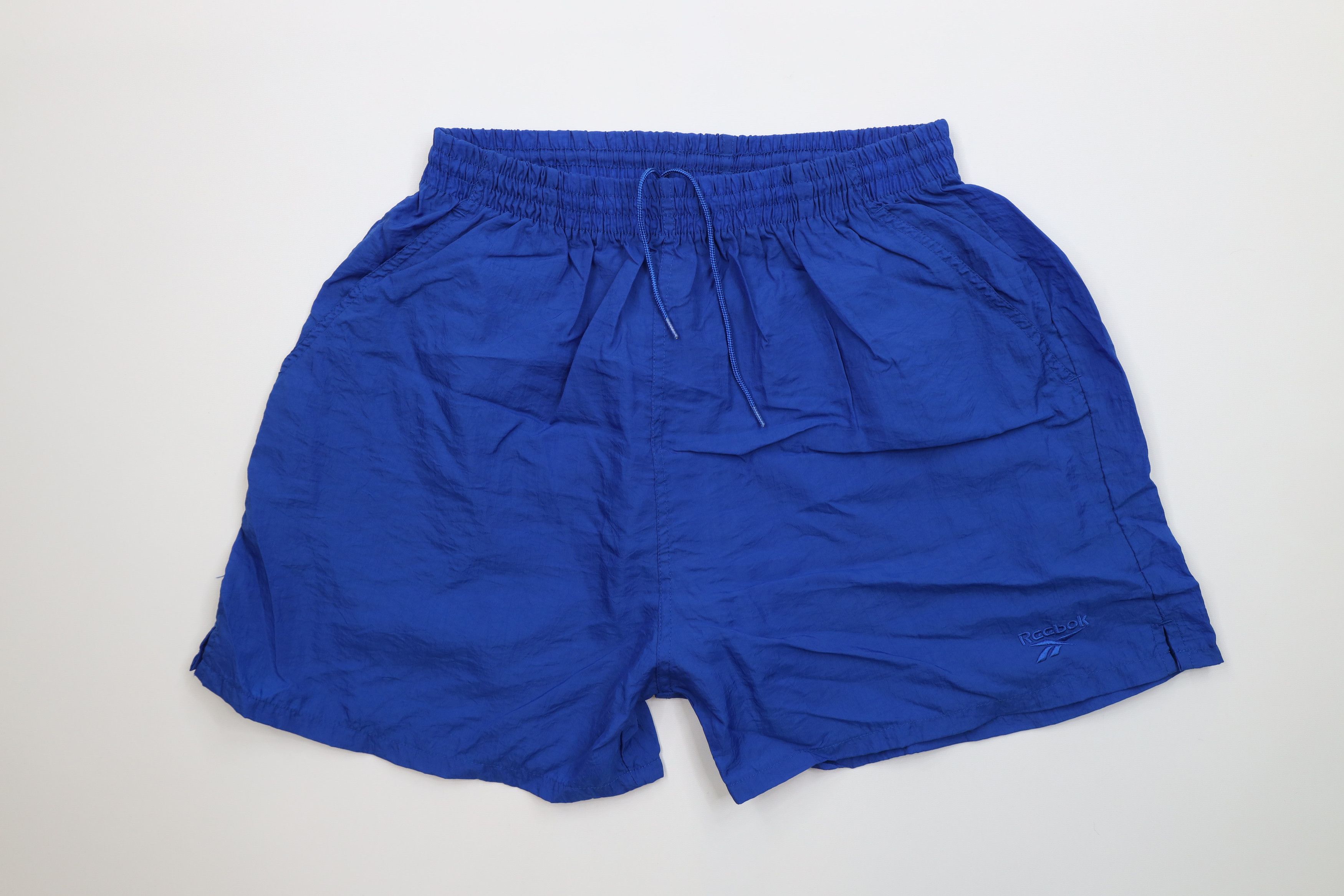 Reebok Vintage 90s Reebok Running Jogging Soccer Shorts Royal Blue Size US 36 / EU 52 - 1 Thumbnail