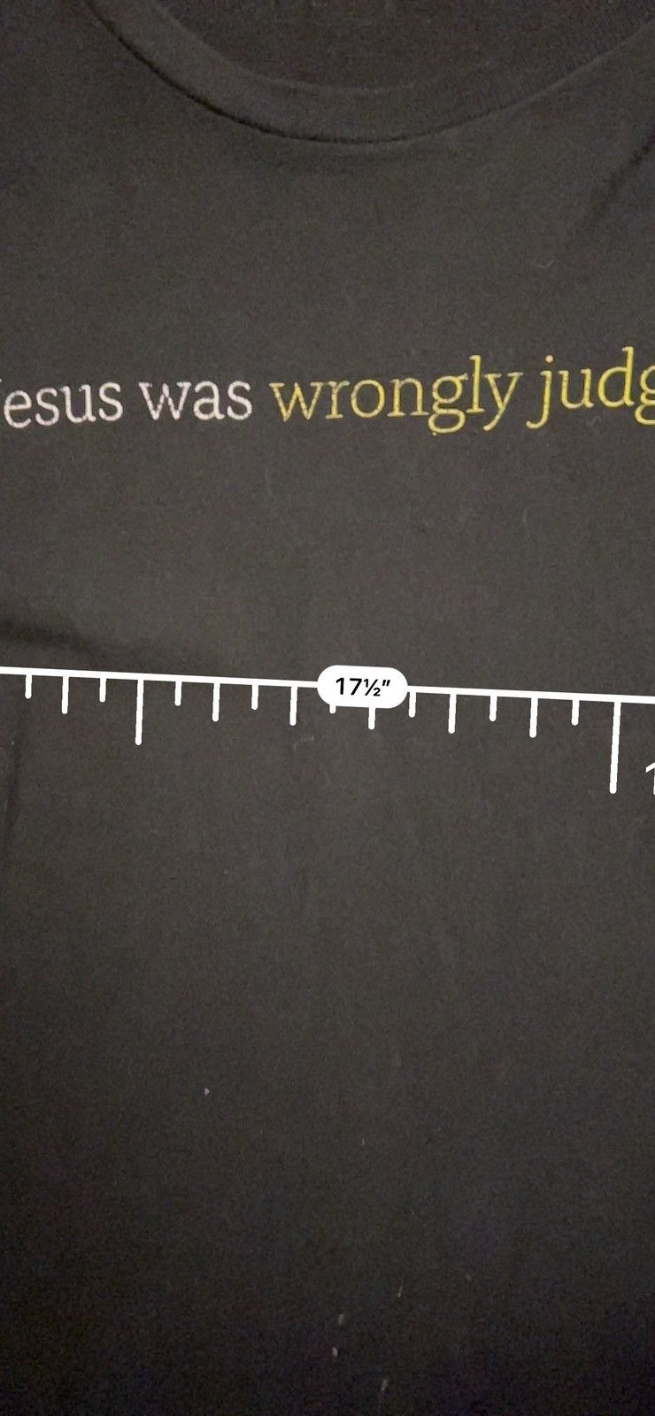 Vintage × basketcase gallery “ Jesus was wrongly judged “ slogan tee Size US M / EU 48-50 / 2 - 5 Thumbnail