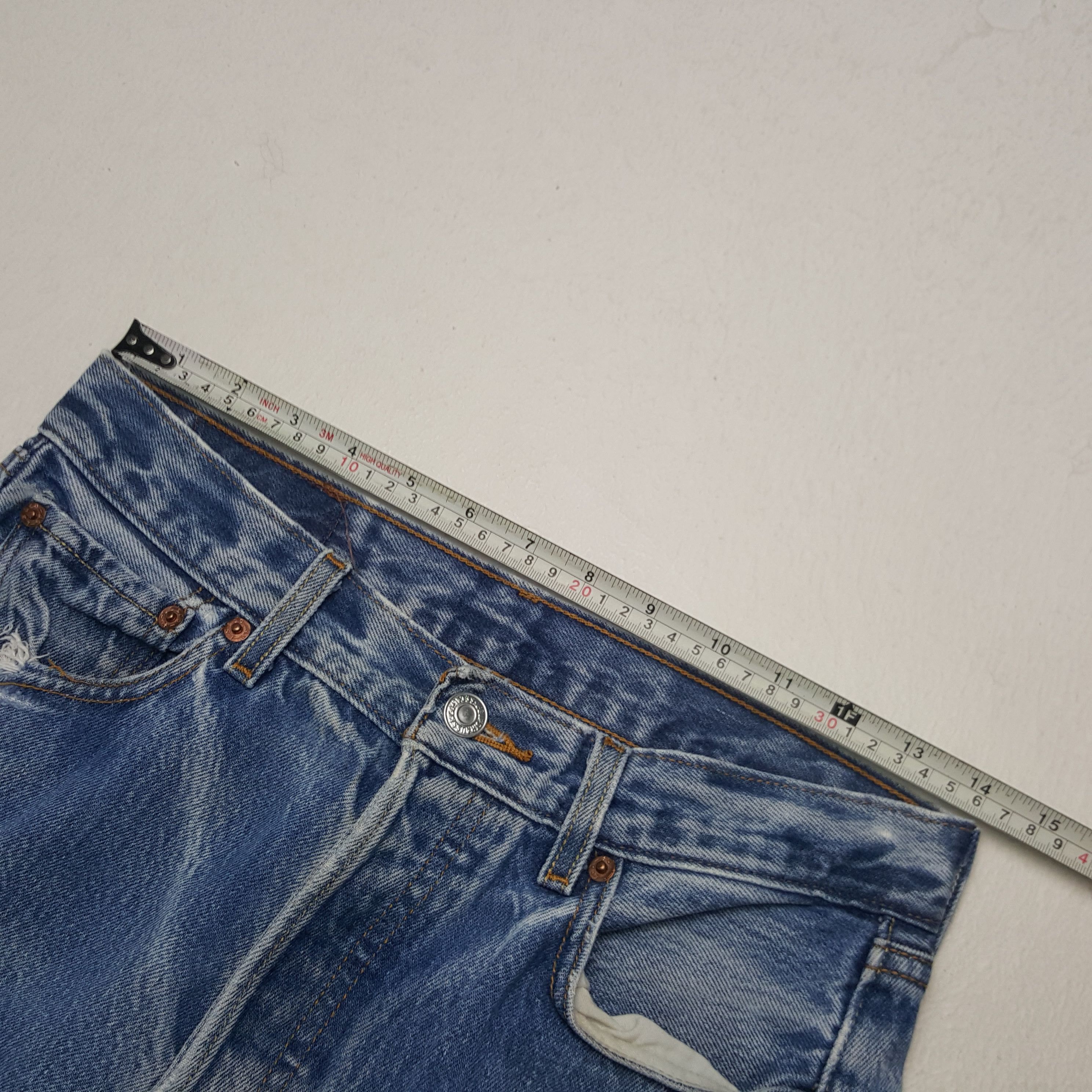 Designer × Levi's × Vintage Vintage Levi's 501 Art Denim Jeans Size US 28 / EU 44 - 8 Thumbnail