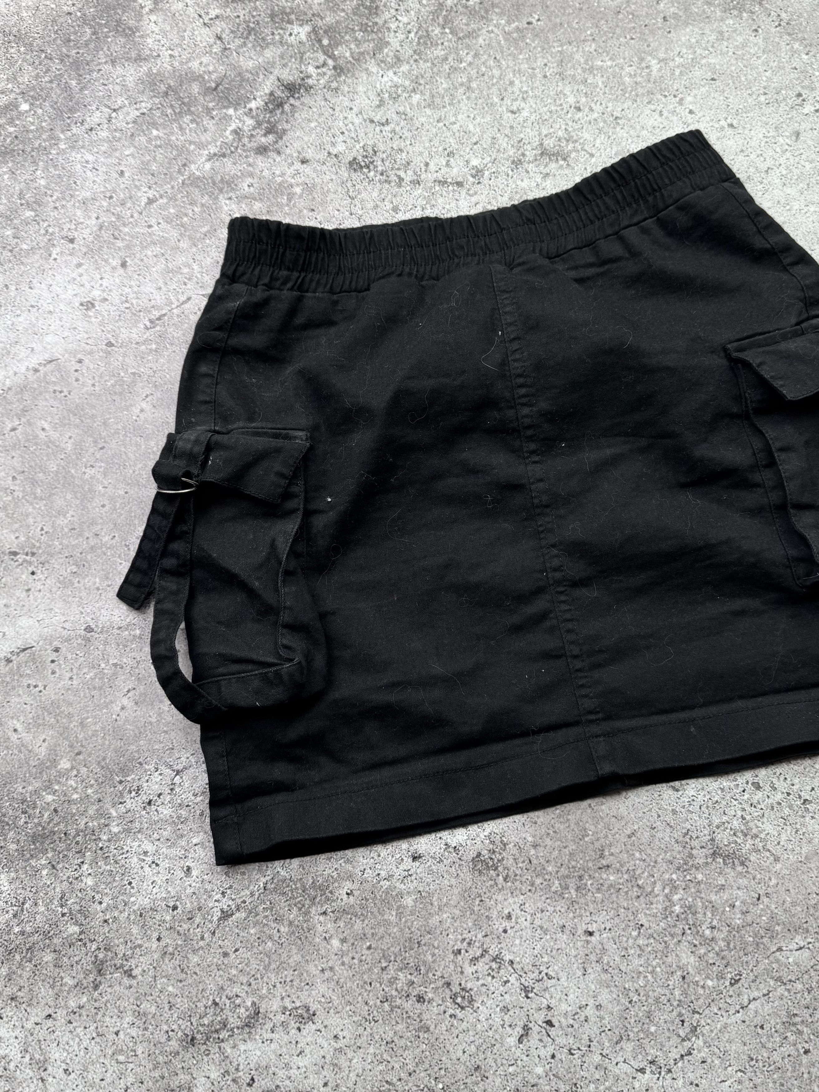 Japanese Brand Vintage Cargo Mini Skirt C608(V650)(E8) Size 25" / US 0 / IT 36 - 2 Thumbnail