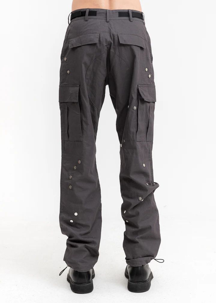 Heliot Emil o1mle0125 Morphed Cargo Pant in Grey Size US 34 / EU 50 - 3 Thumbnail