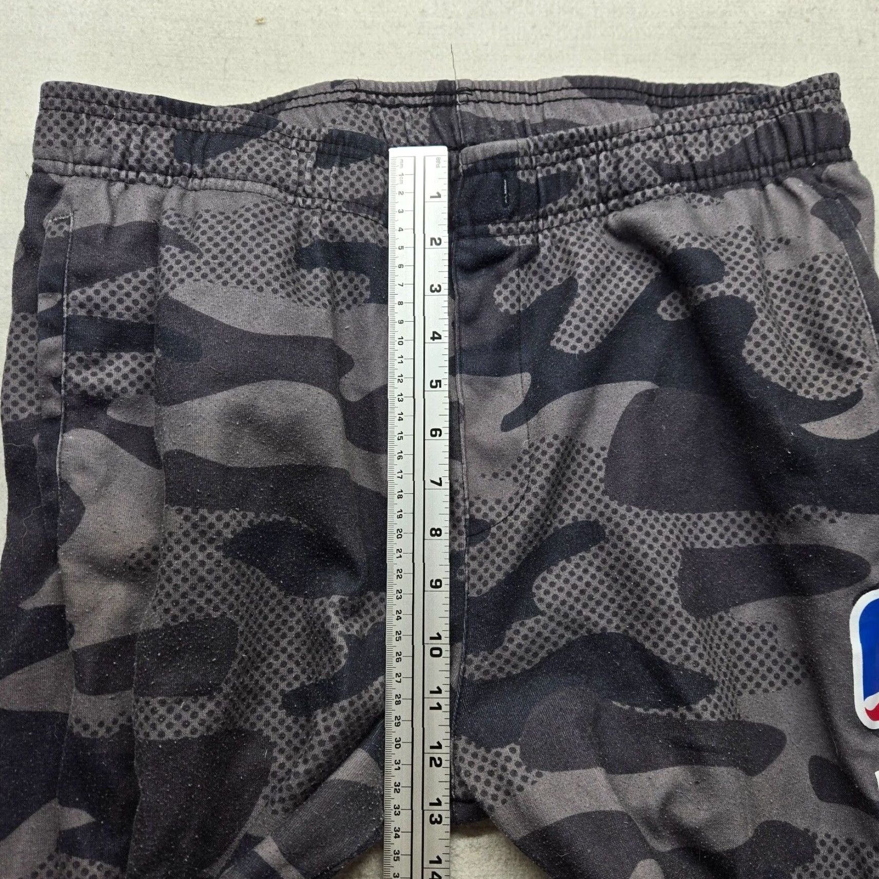 NBA NBA Sweatpants Jogger Black Gray Camo Elastic Waist Drawstring Basketball Men XL Size US 36 / EU 52 - 5 Thumbnail