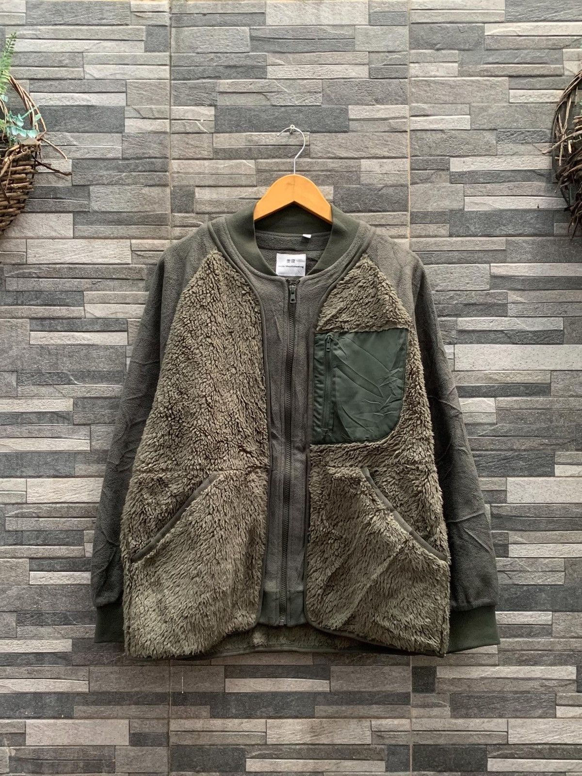 Uniqlo × White Mountaineering Uniqlo x White Mountaineering Fleece Jacket Size US L / EU 52-54 / 3 - 1 Thumbnail