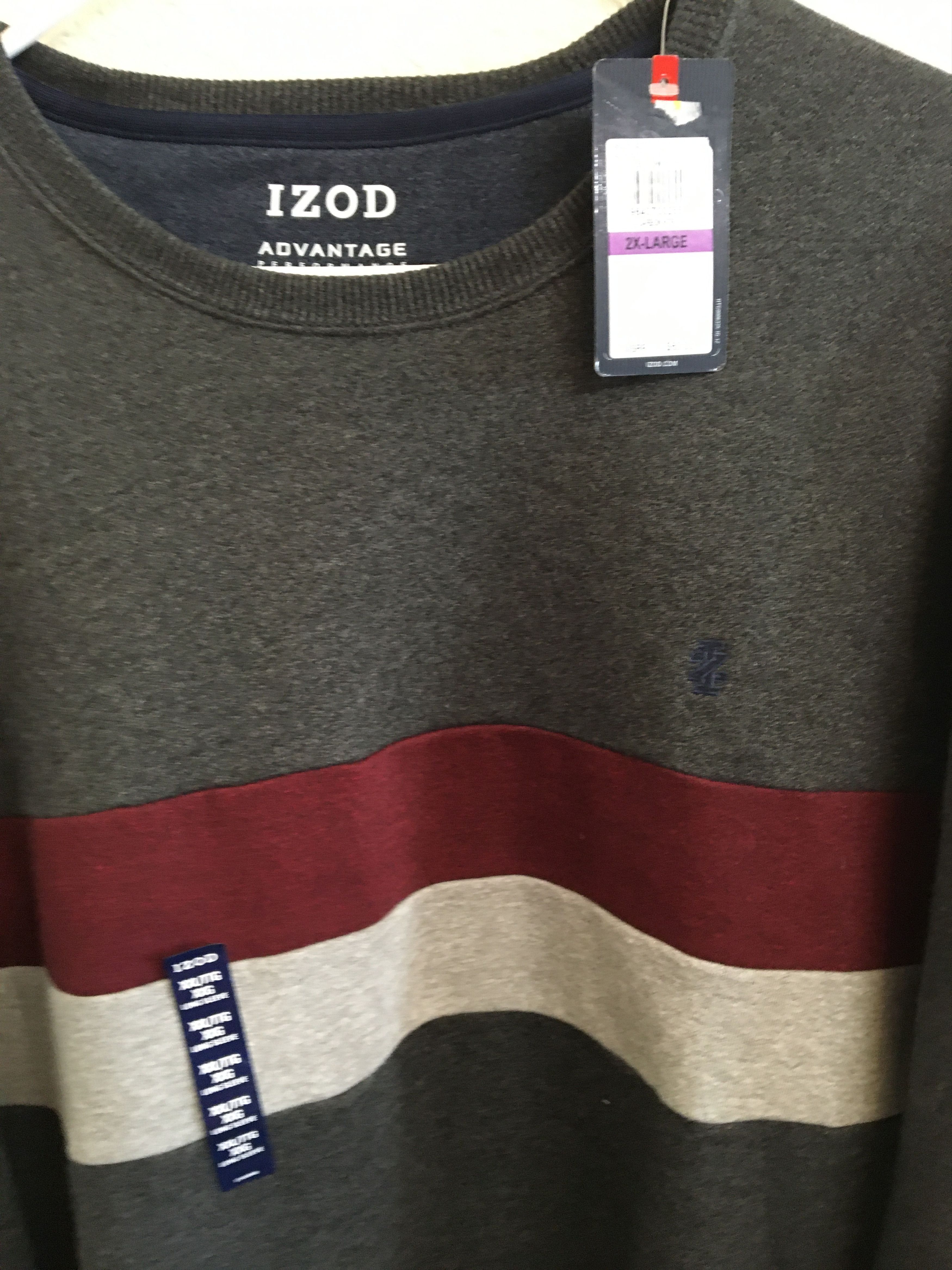 Izod Izod Mens Crewneck NWT Size US XXL / EU 58 / 5 - 3 Thumbnail
