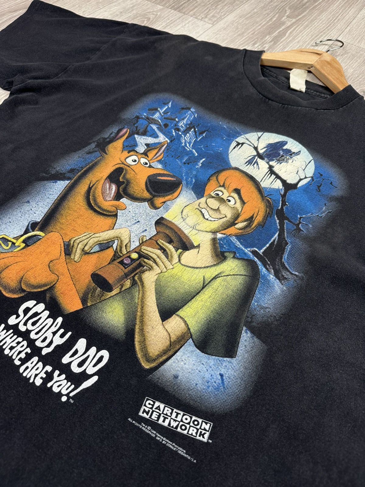 Vintage Vintage 1996 Scooby Doo Tee Shirt Size US XL / EU 56 / 4 - 3 Thumbnail