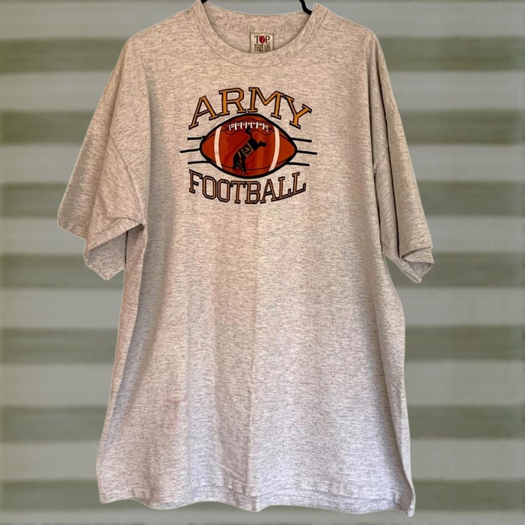Vintage VINTAGE ARMY FOOTBALL HEAVY COTTON EMBROIDERED XXL MENS SHIRT RARE Size US XXL / EU 58 / 5 - 1 Thumbnail
