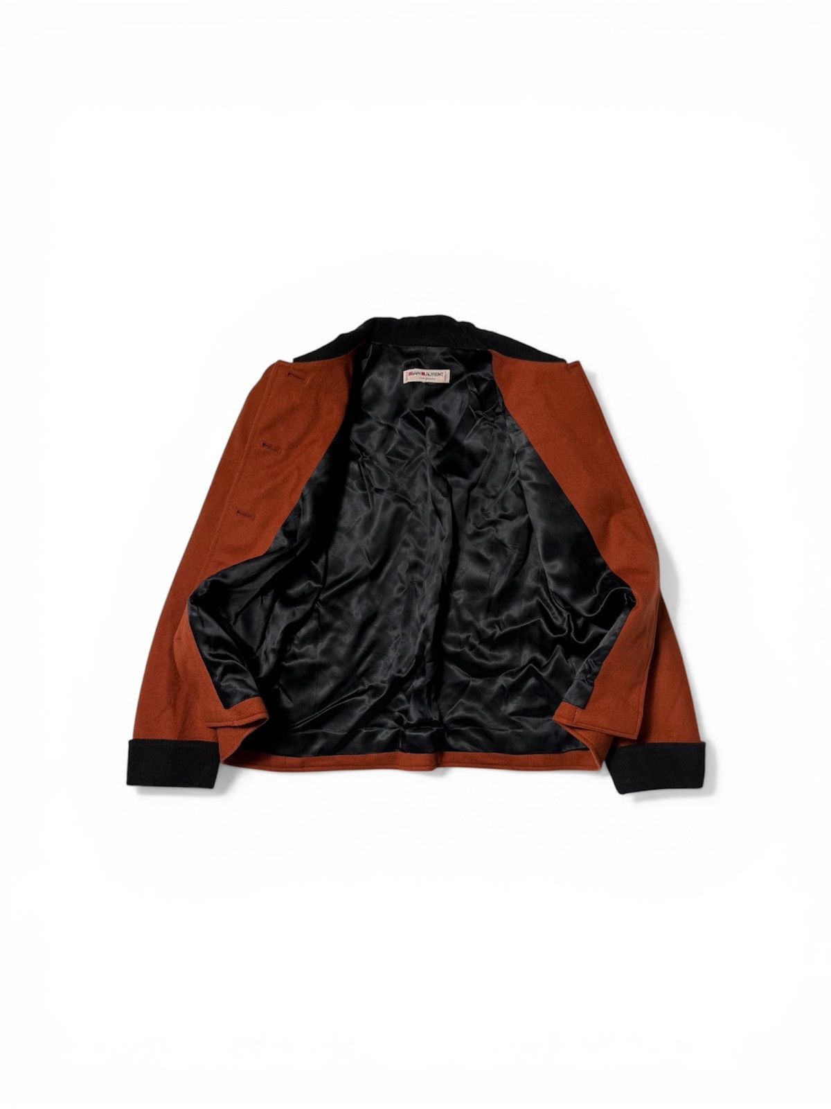 Saint Laurent Paris Vintage Saint Laurent Rive Gauche Wool Blazer Size M / US 6-8 / IT 42-44 - 2 Thumbnail