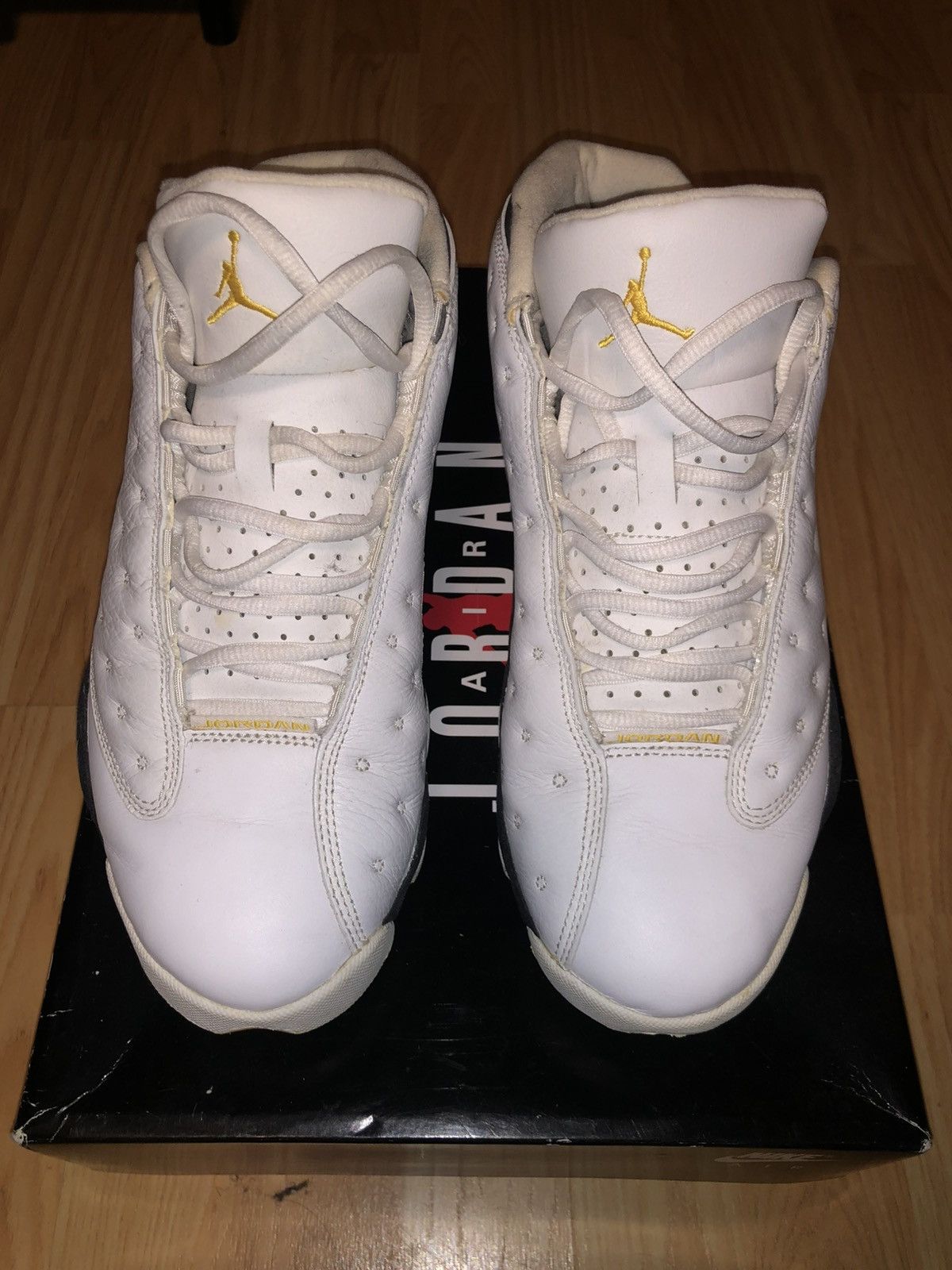 Nike Air Jordan 13 Retro Low White Varsity Maize - Size 9 Size US 9 / EU 42 - 1 Thumbnail