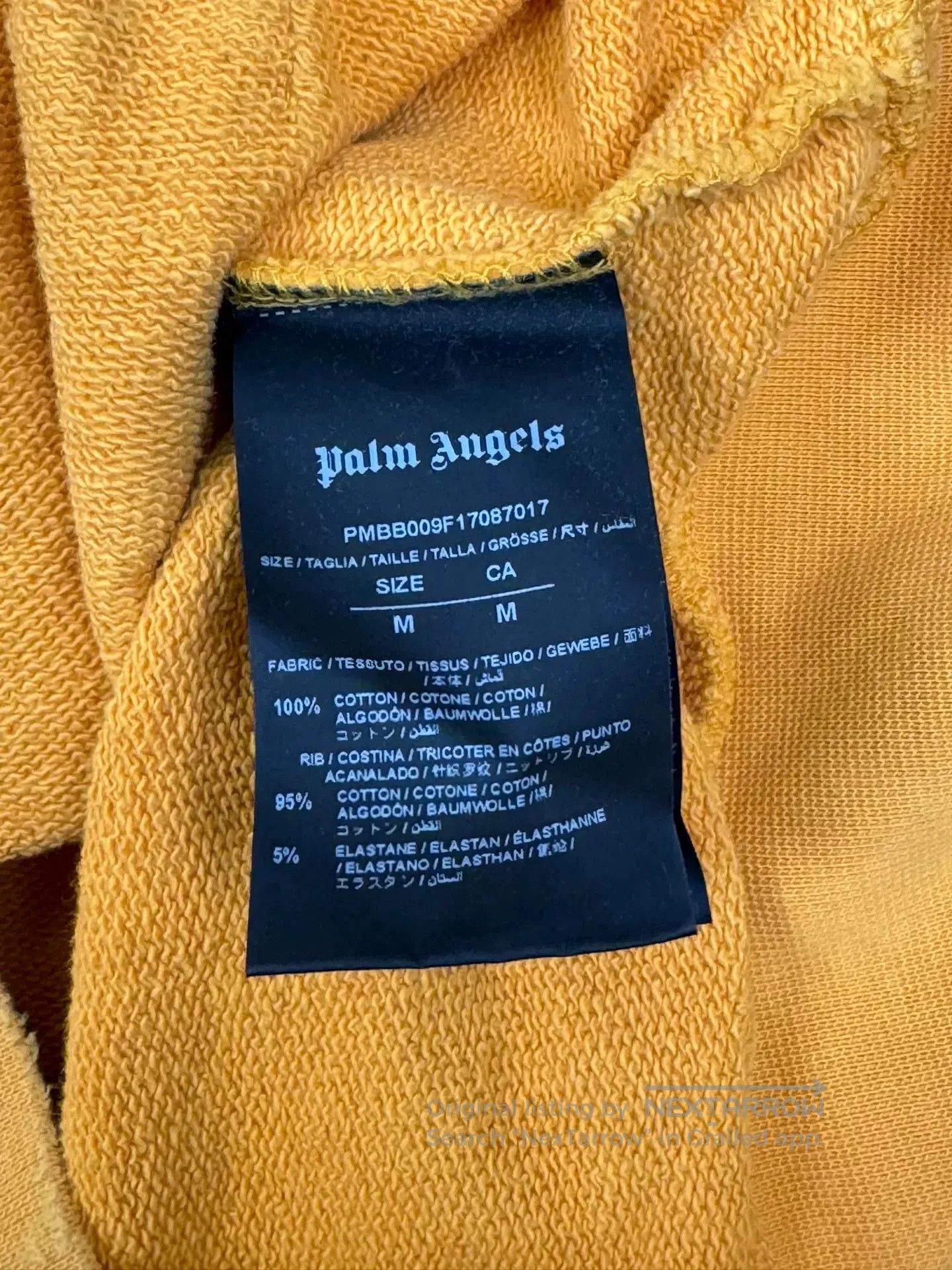 Palm Angels Palm Angels Letter Hoodie M. Size US M / EU 48-50 / 2 - 5 Thumbnail