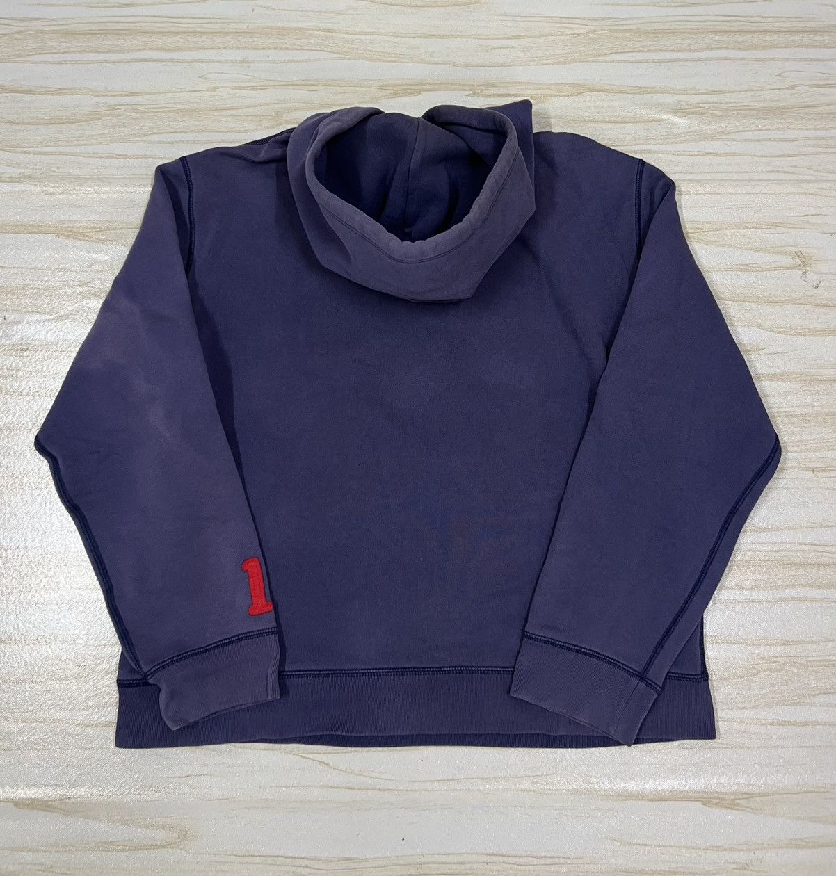 Polo Ralph Lauren Vintage Polo Ralph Lauren Sun Faded 90s Hoodie Size US XL / EU 56 / 4 - 11 Thumbnail