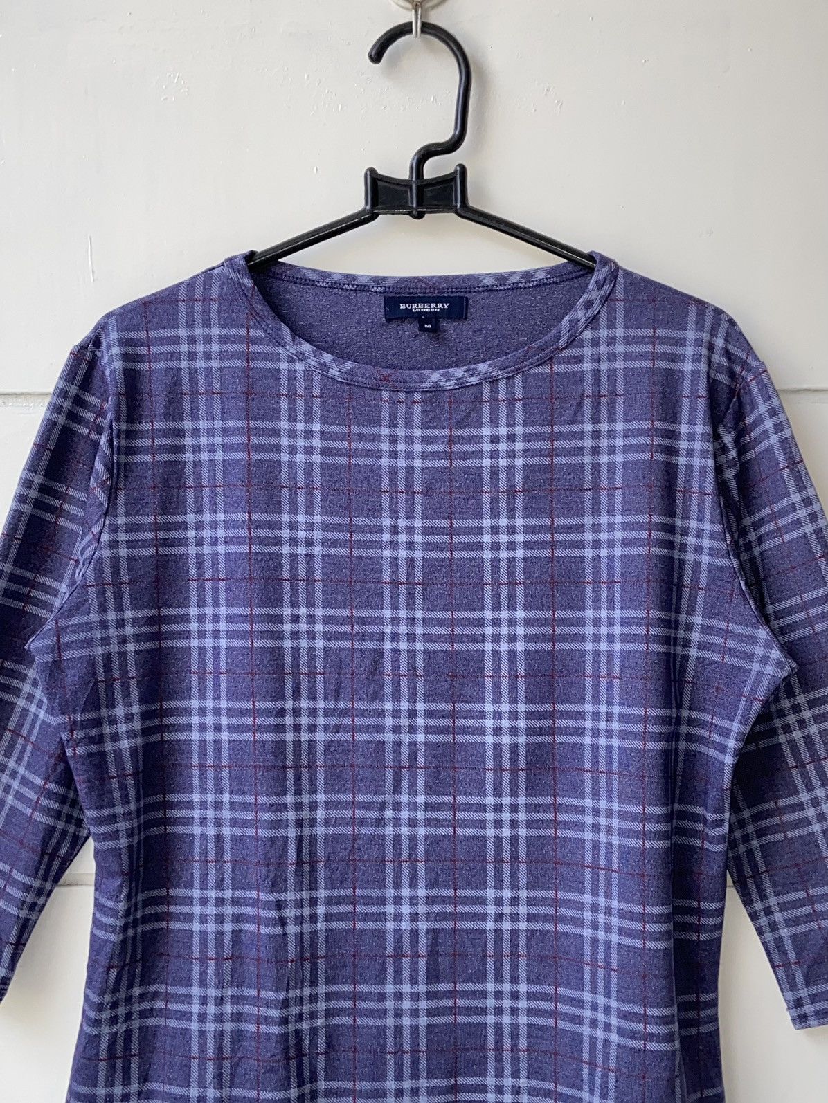 Burberry BURBERRY Nova Checked T-shirt Size US XS / EU 42 / 0 - 9 Thumbnail