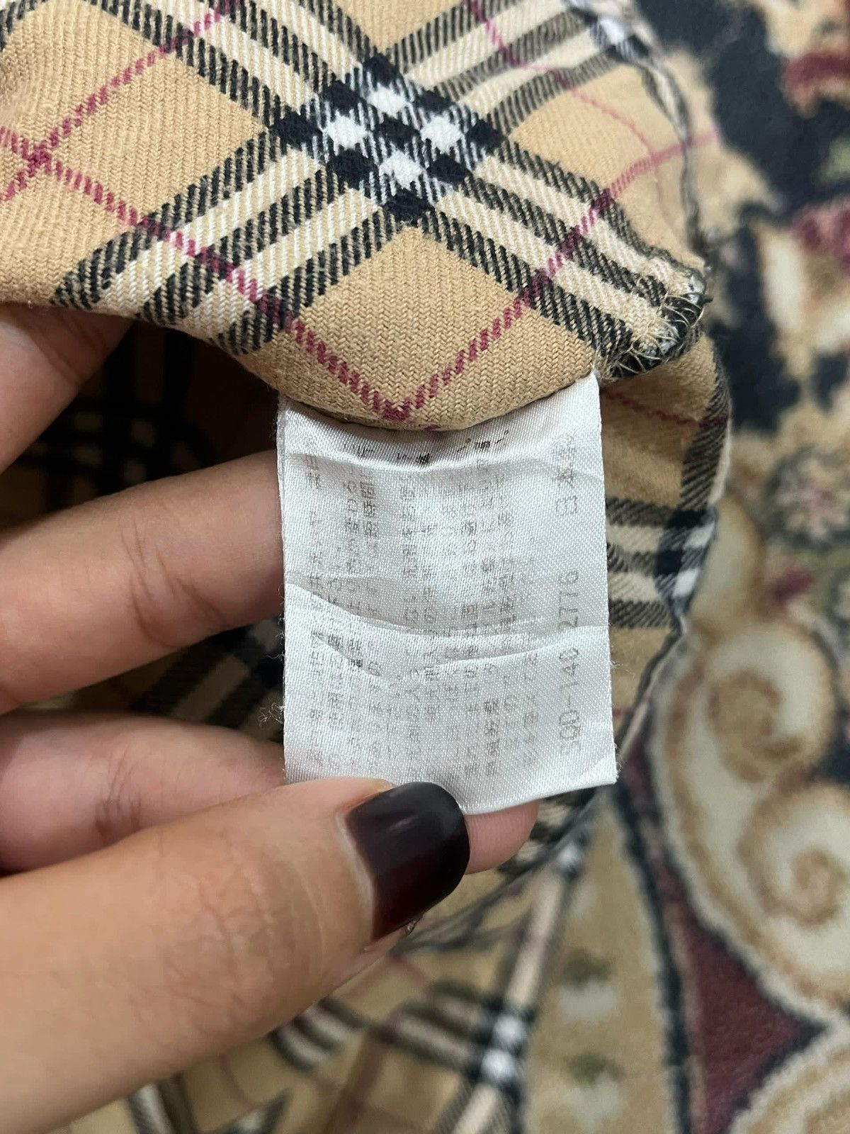 Burberry × Vintage Vtg Burberry Signature Nova Check Pyjamas Size US L / EU 52-54 / 3 - 7 Thumbnail