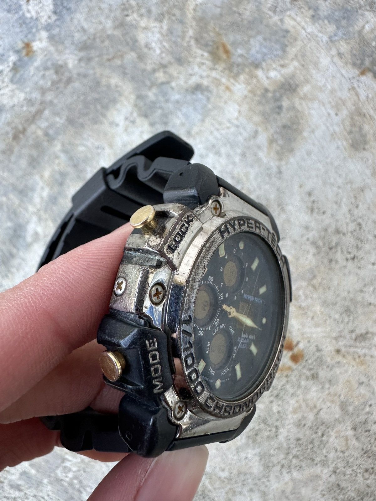 Seiko Seiko Alba Hyper-Tech V083-7010 CHRONOGRAPH Ana Digi Watch Size ONE SIZE - 13 Thumbnail