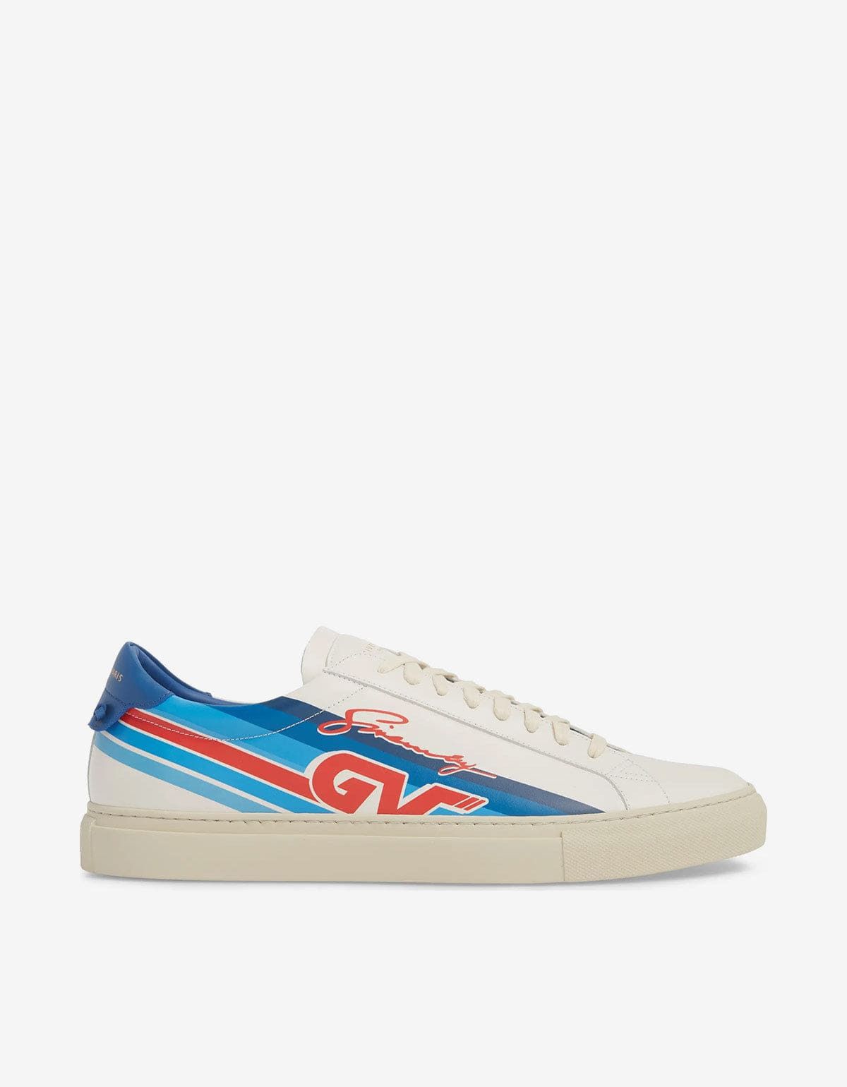 Givenchy Givenchy White GV Motocross Print Trainers Size US 7 / EU 40 - 1 Thumbnail