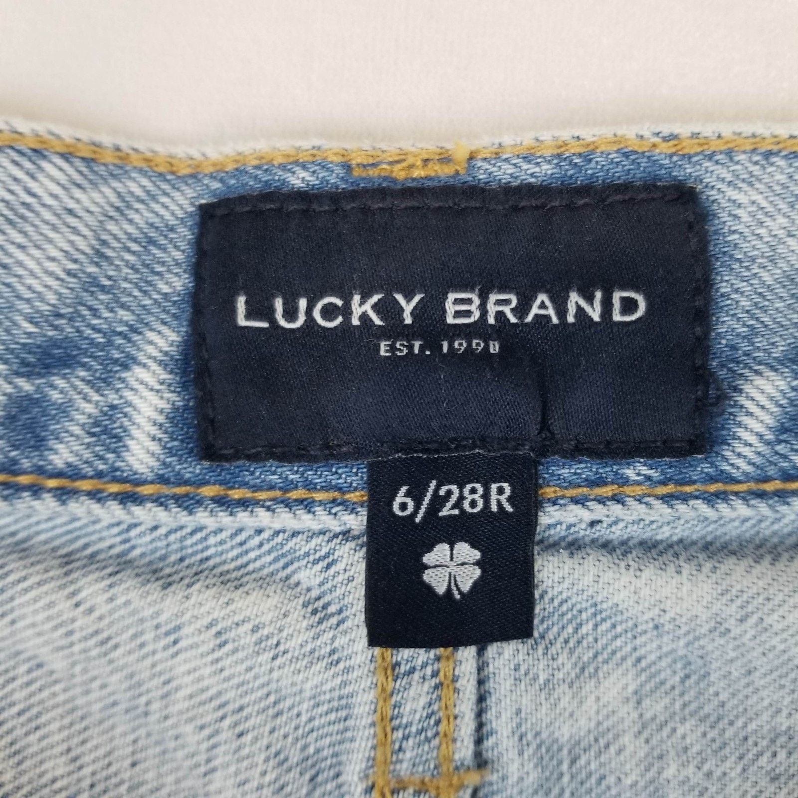 Lucky Brand Lucky Brand Jeans Womens 6 28R Light Wash Drew Mom High Rise Size 28" / US 6 / IT 42 - 5 Thumbnail