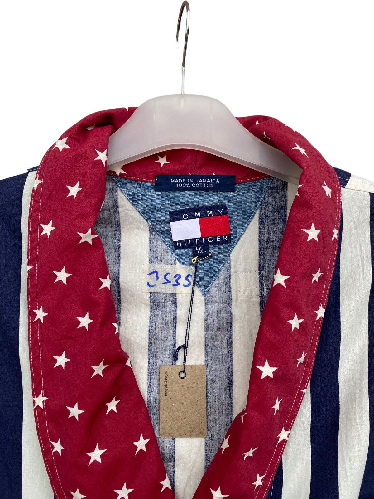 Tommy Hilfiger Tommy Hilfiger Stripe Robe Size US XL / EU 56 / 4 - 4 Thumbnail