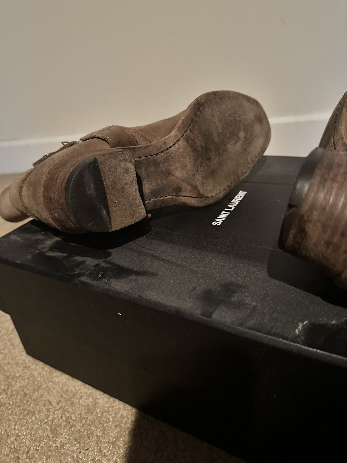 Saint Laurent Paris Saint laurent Paris X Hedi Slimane Wyatt boots Size US 7 / EU 40 - 5 Thumbnail