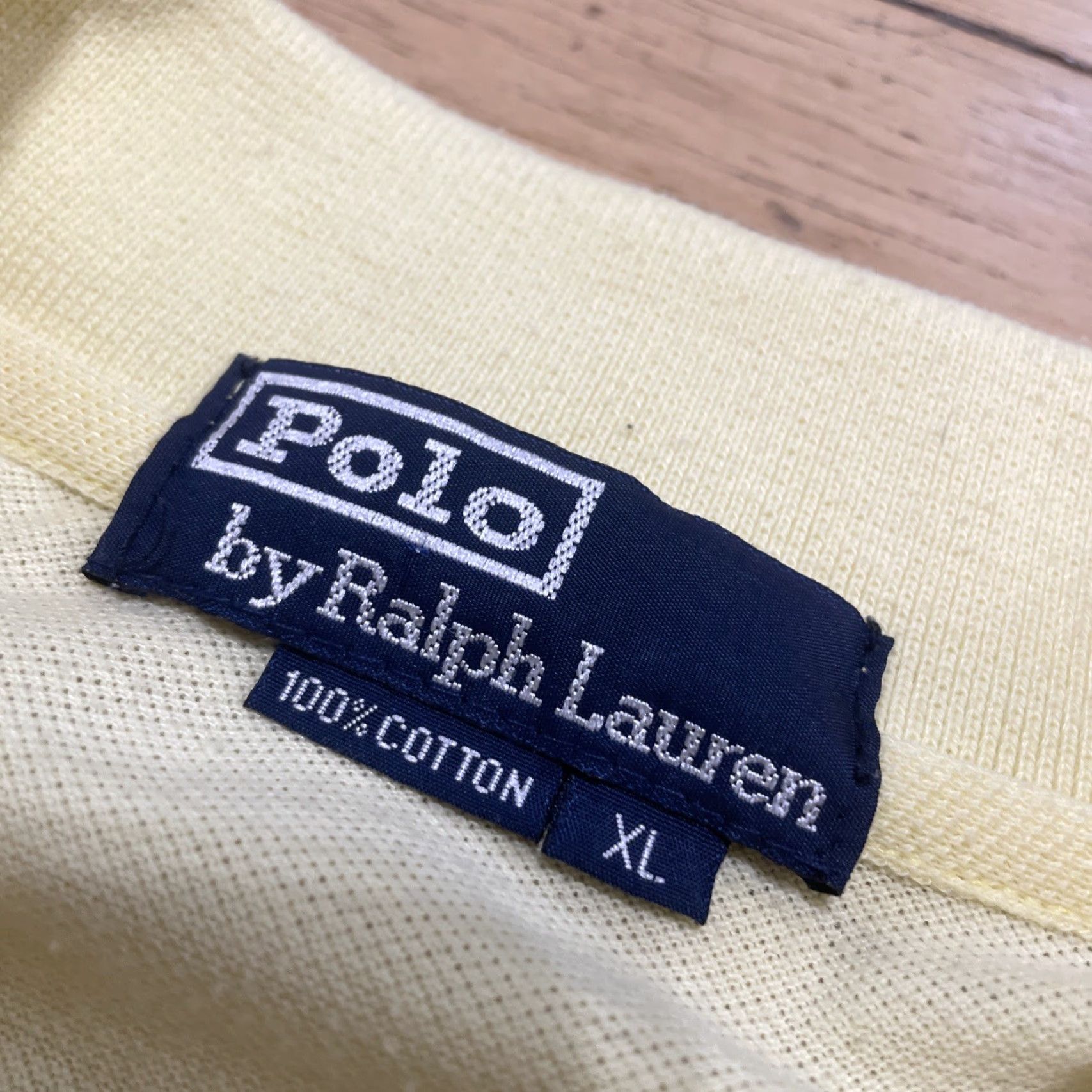 Polo Ralph Lauren VINTAGE Polo Ralph Lauren Golf Polo Shirt Men XL Bright Yellow Preppy 90s Size US XL / EU 56 / 4 - 4 Thumbnail