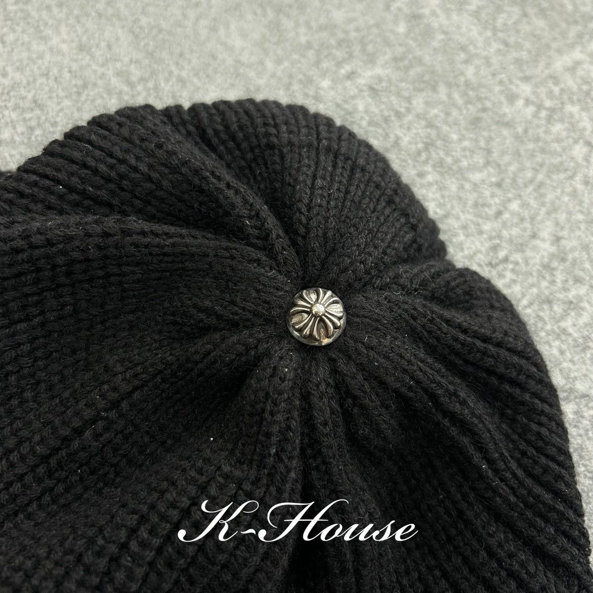 Chrome Hearts Chrome Hearts Red Star Patches Beanie Size ONE SIZE - 4 Thumbnail