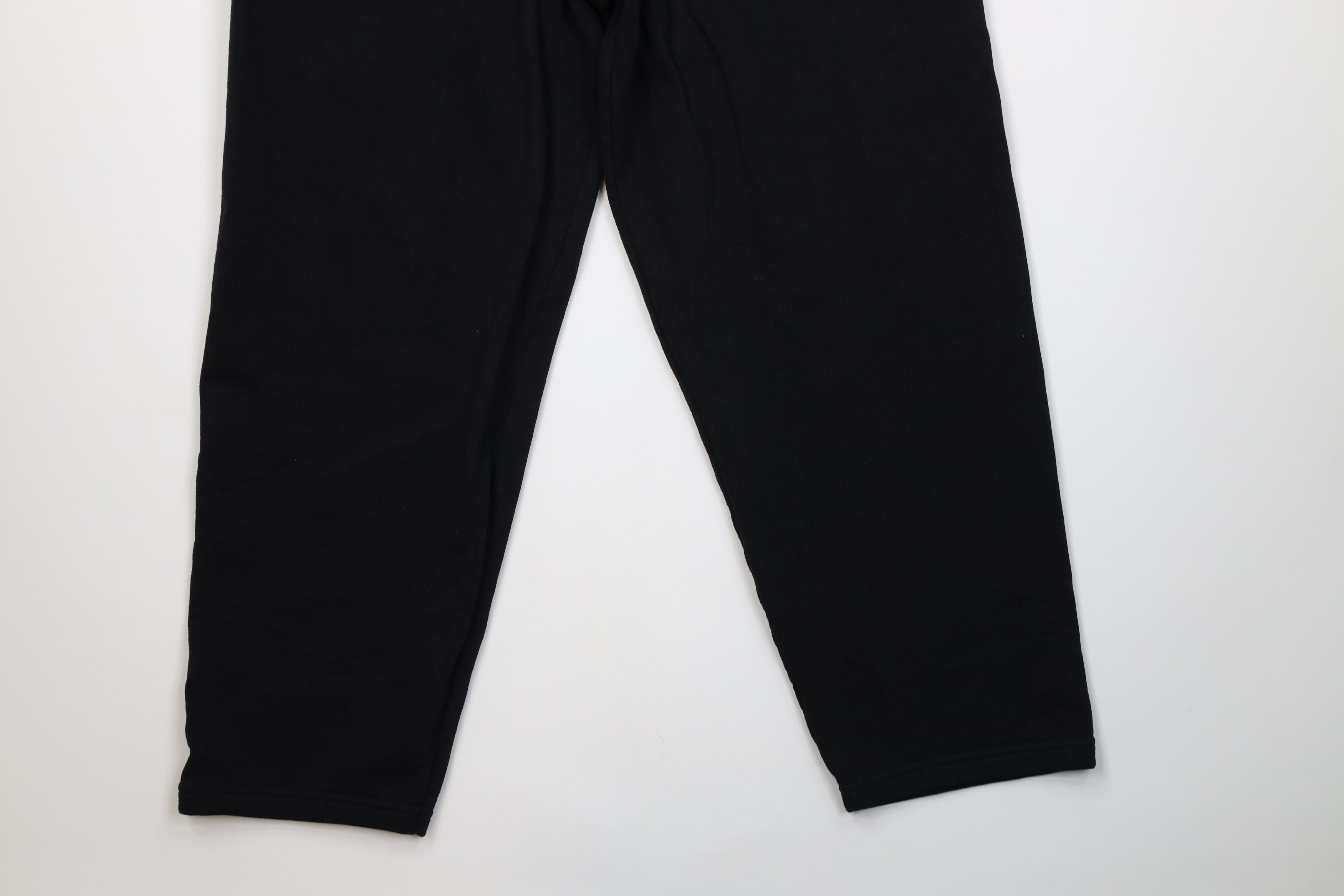Vintage Vintage 90s Y2K Streetwear Relaxed Fit Sweatpants Black Size US 38 / EU 54 - 14 Thumbnail