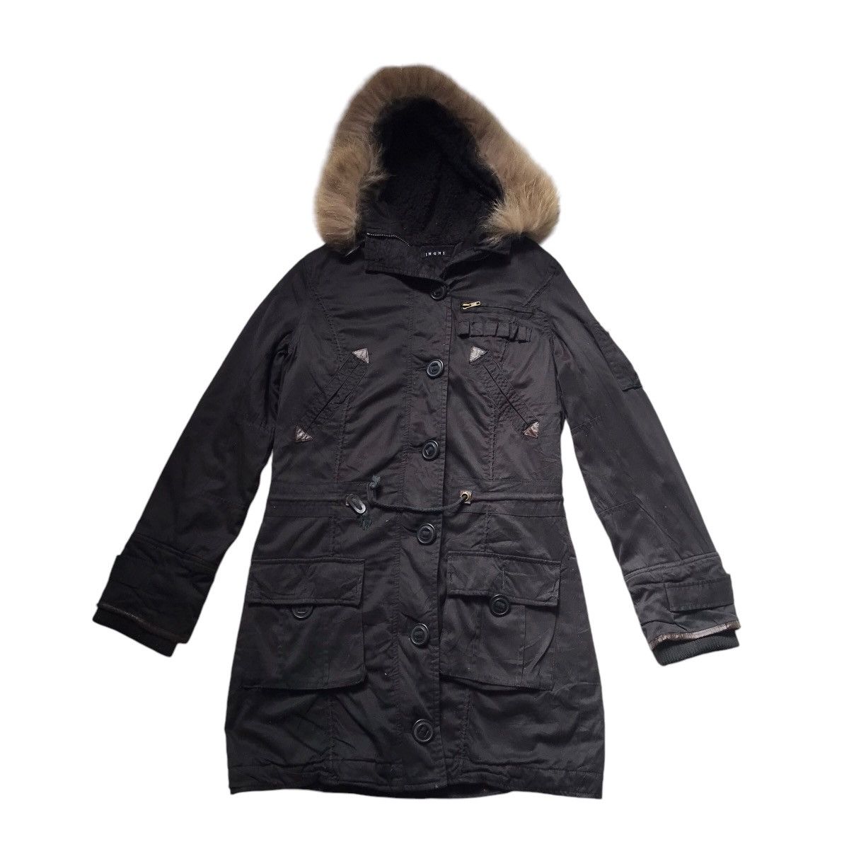 Le Grande Bleu (L.G.B.) LGB IF SIX WAS NINE STYLE INGNI FAUX FUR JACKET TACTICAL Size US S / EU 44-46 / 1 - 1 Thumbnail