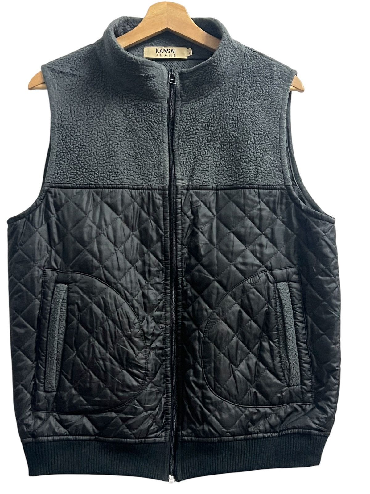 Kansai Yamamoto KANSAI YAMAMOTO ZIPPER JACKET SLEEVELESS RARE Size US L / EU 52-54 / 3 - 1 Thumbnail