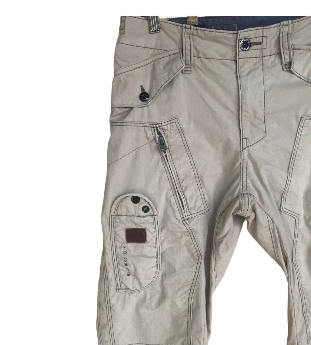 5351 POUR LES HOMMES × Beauty Beast × G-Star G-Star Military Curved Leg multipocket cargo W30x28 Size US 30 / EU 46 - 6 Thumbnail