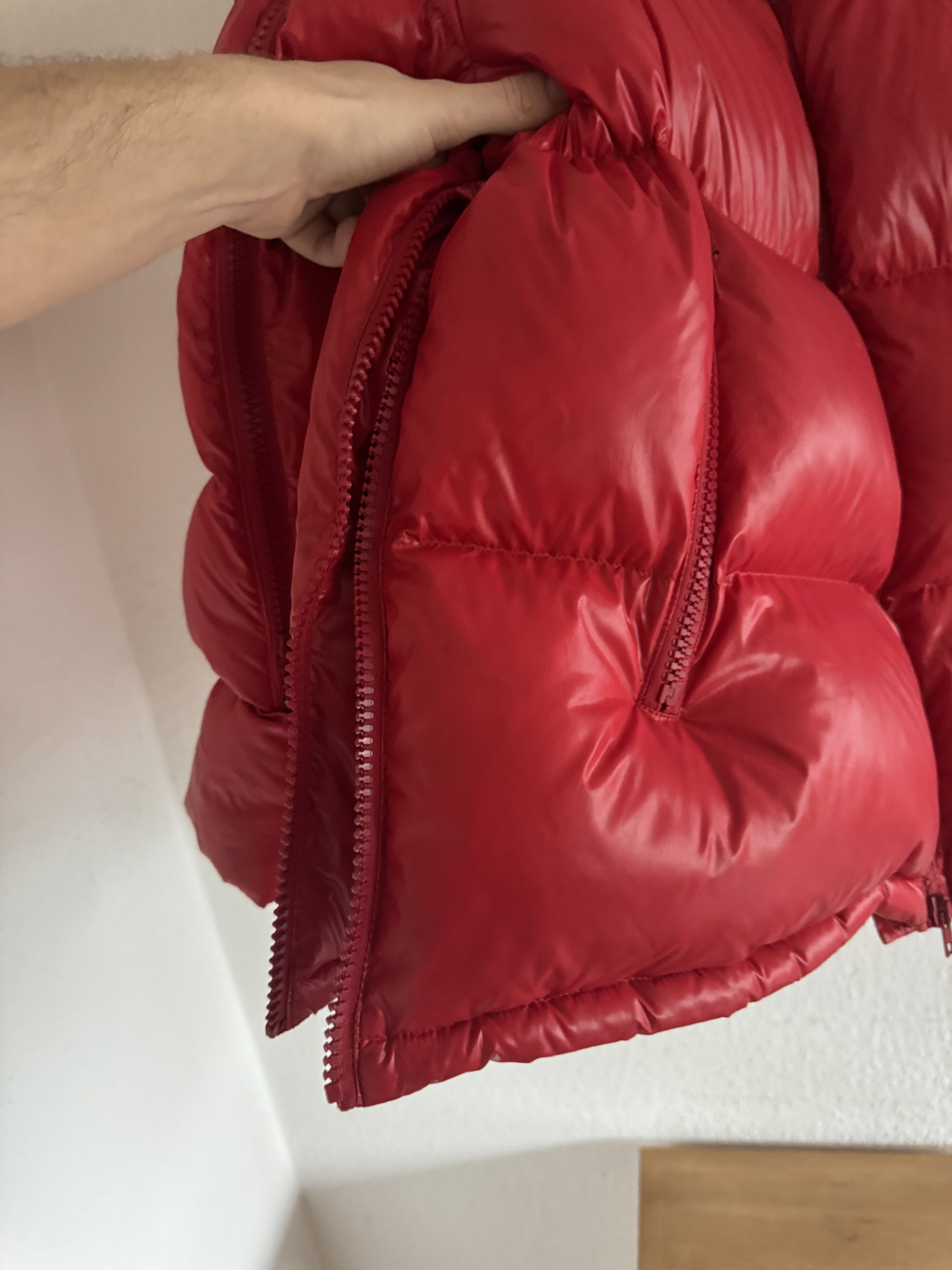 Calvin Klein 205W39NYC Red Oversized Puffer Jacket Size US XL / EU 56 / 4 - 22 Thumbnail