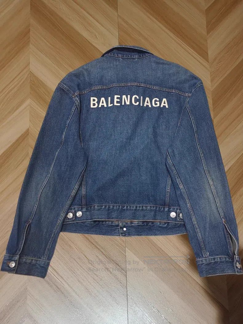 Balenciaga Balenciaga Denim jacket Size US M / EU 48-50 / 2 - 2 Thumbnail
