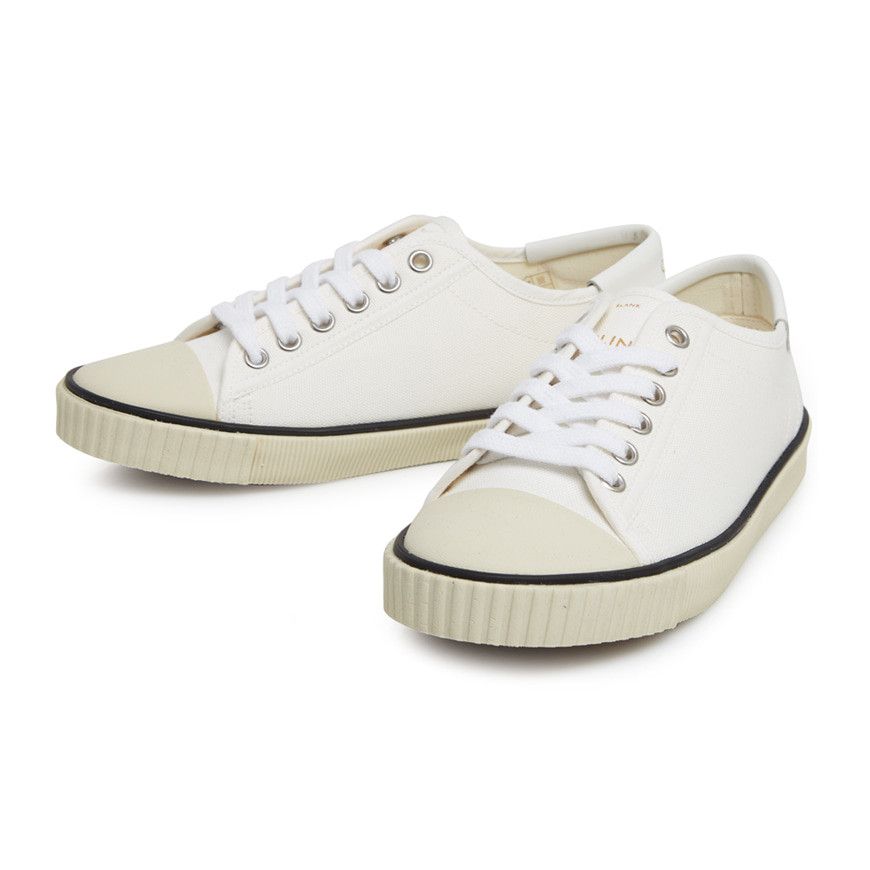 Celine o1bcso1str0625 337812006C Low-Top Sneakers in Off White Size US 6 / IT 36 - 3 Thumbnail