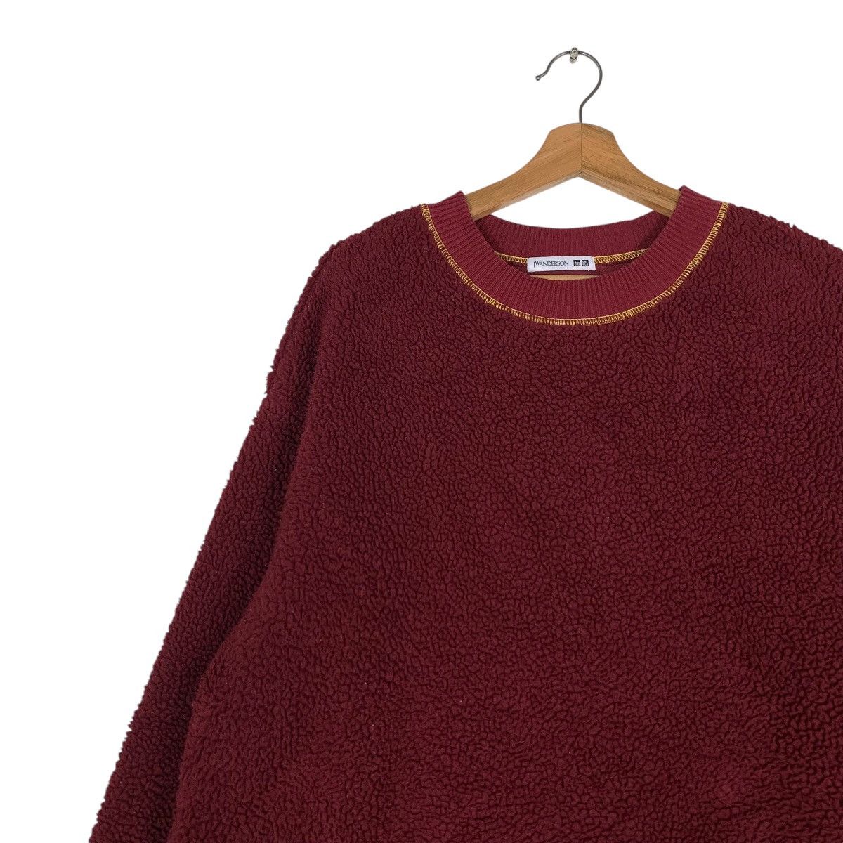 JW Anderson × Uniqlo Uniqlo X J.W.Anderson Deep Pile Fleece Sweatshirt #1411-C64 Size US L / EU 52-54 / 3 - 6 Thumbnail
