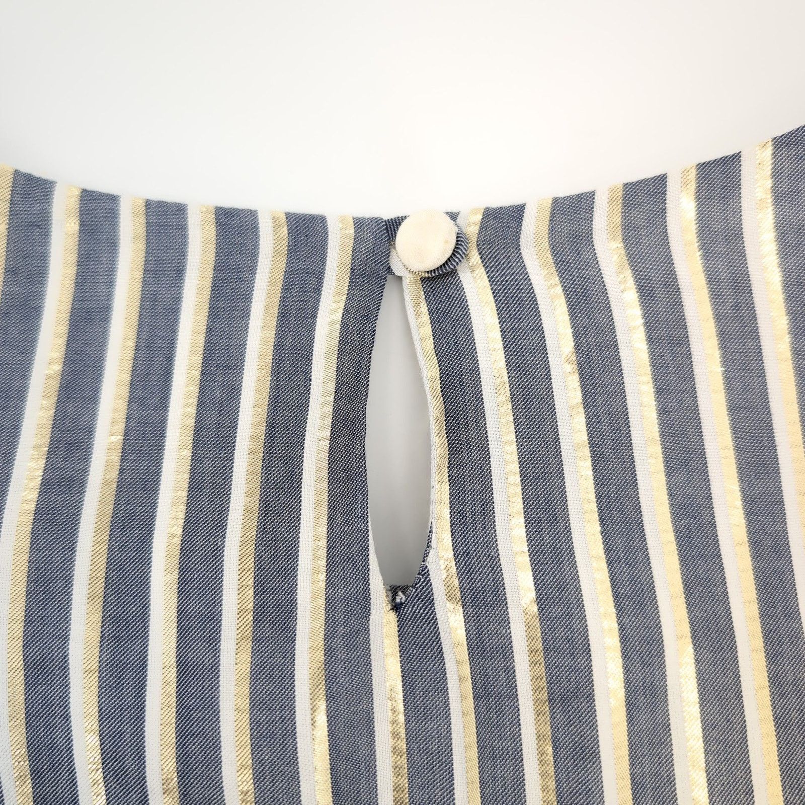 Eva Franco Anthropologie Eva Franco SAMPLE PIECE Marin Striped Top Sz 6 Size M / US 6-8 / IT 42-44 - 5 Thumbnail