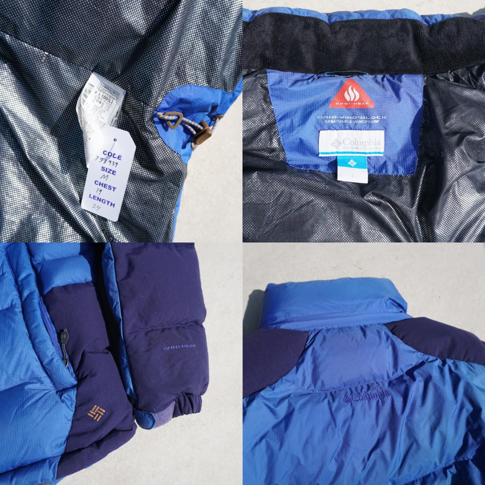 Montbell Columbia Omni-Heat Puffer Jacket (M) Size US M / EU 48-50 / 2 - 6 Thumbnail