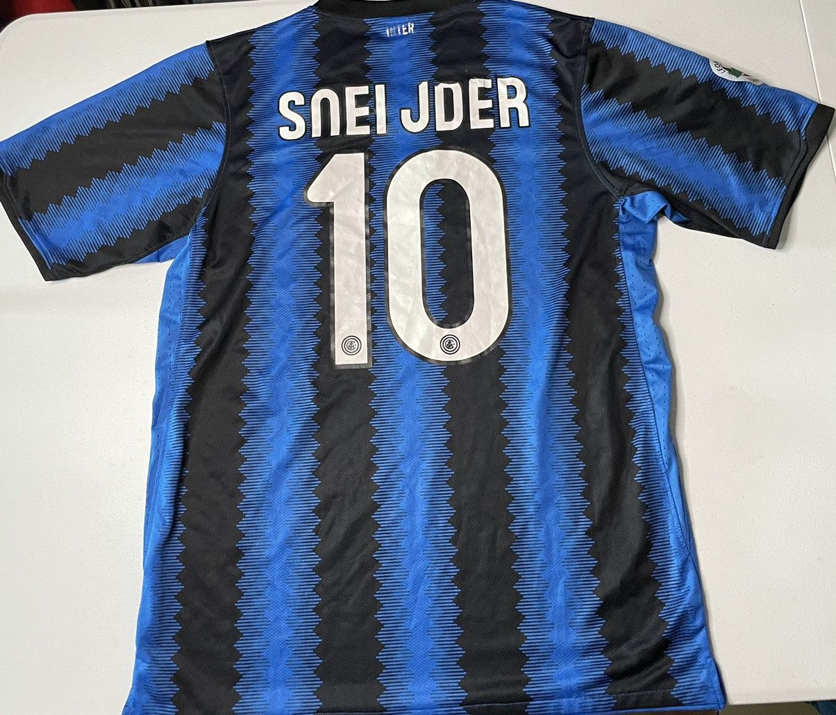 Vintage Vintage Inter Milan Italy home Soccer Jersey Size US XL / EU 56 / 4 - 4 Thumbnail