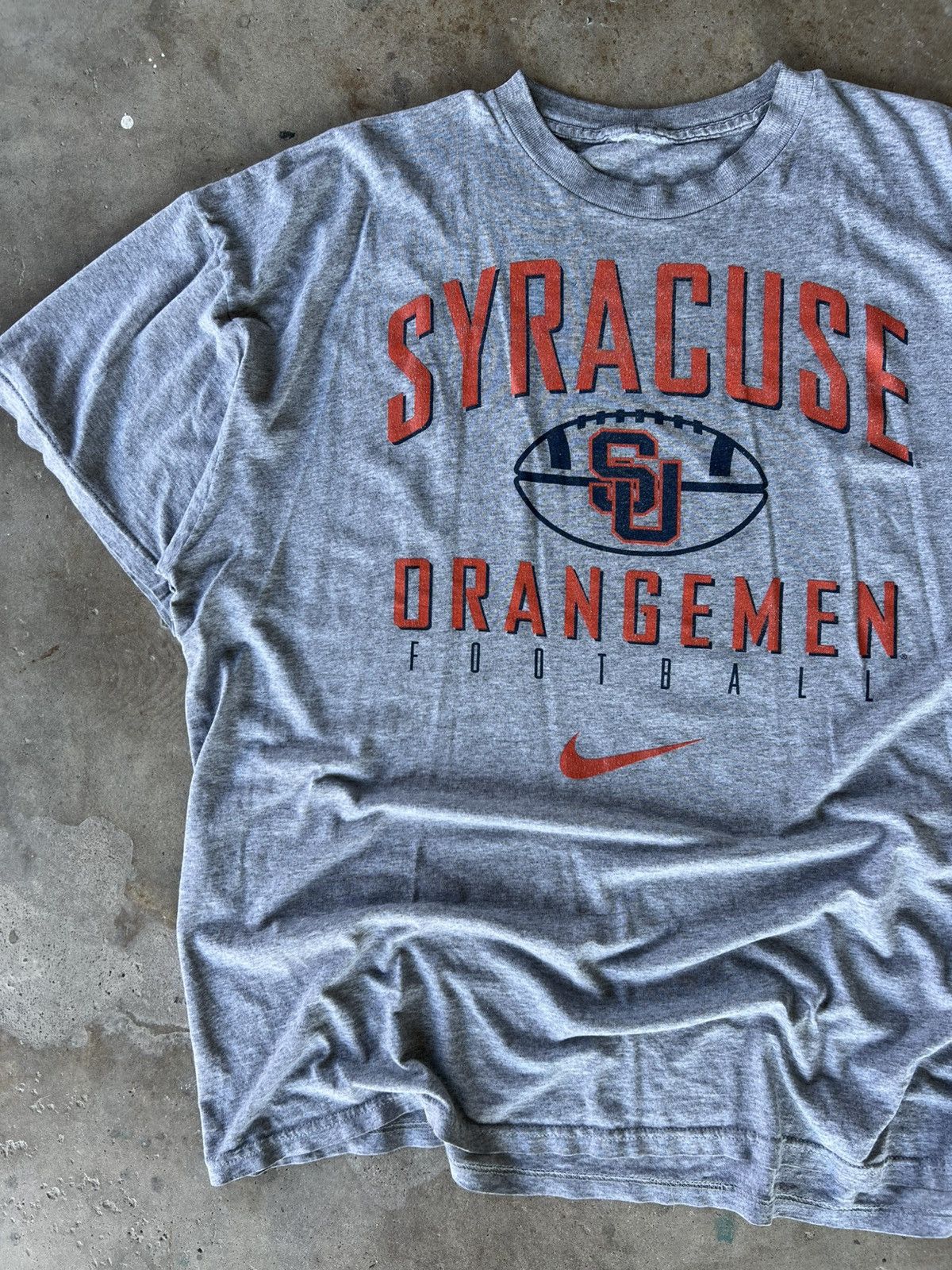 Nike Vintage 90’s NCAA Nike Syracuse Orange 🍊 T Shirt Size US XXL / EU 58 / 5 - 1 Thumbnail