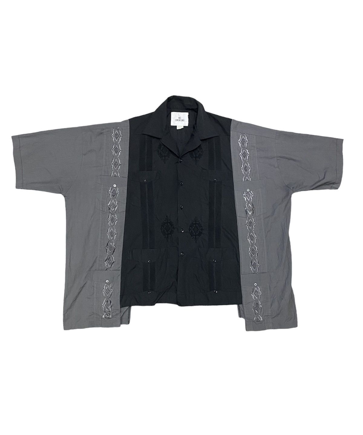 Japanese Brand × Nepenthes × Vintage 1990s Not- Conventional Japan Cut and Rebuild Oversize Size US XL / EU 56 / 4 - 1 Thumbnail