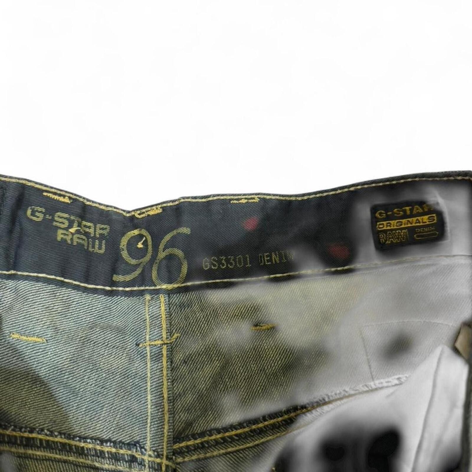 True Religion G-Star Raw biker style denim jeans Size US 30 / EU 46 - 6 Thumbnail