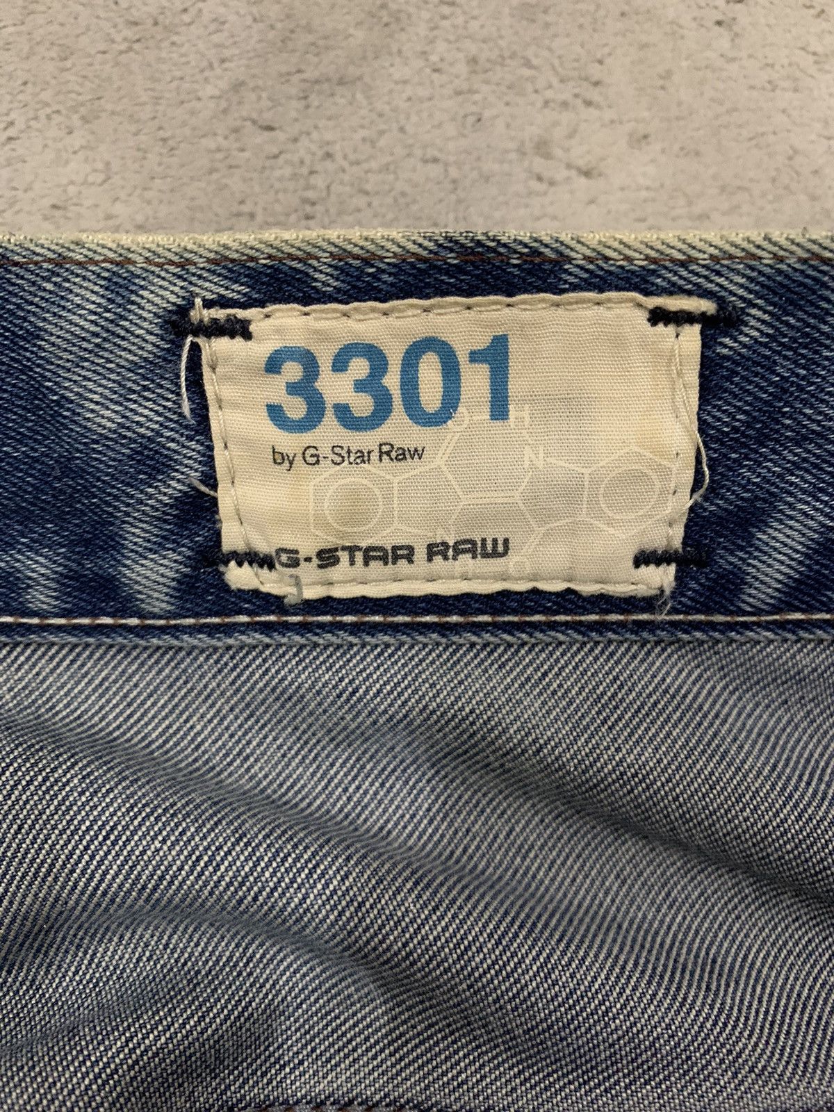 G-Star Vintage G Star Raw Mud Washed Slim Fit Jeans Made in Italy Size US 29 - 20 Thumbnail