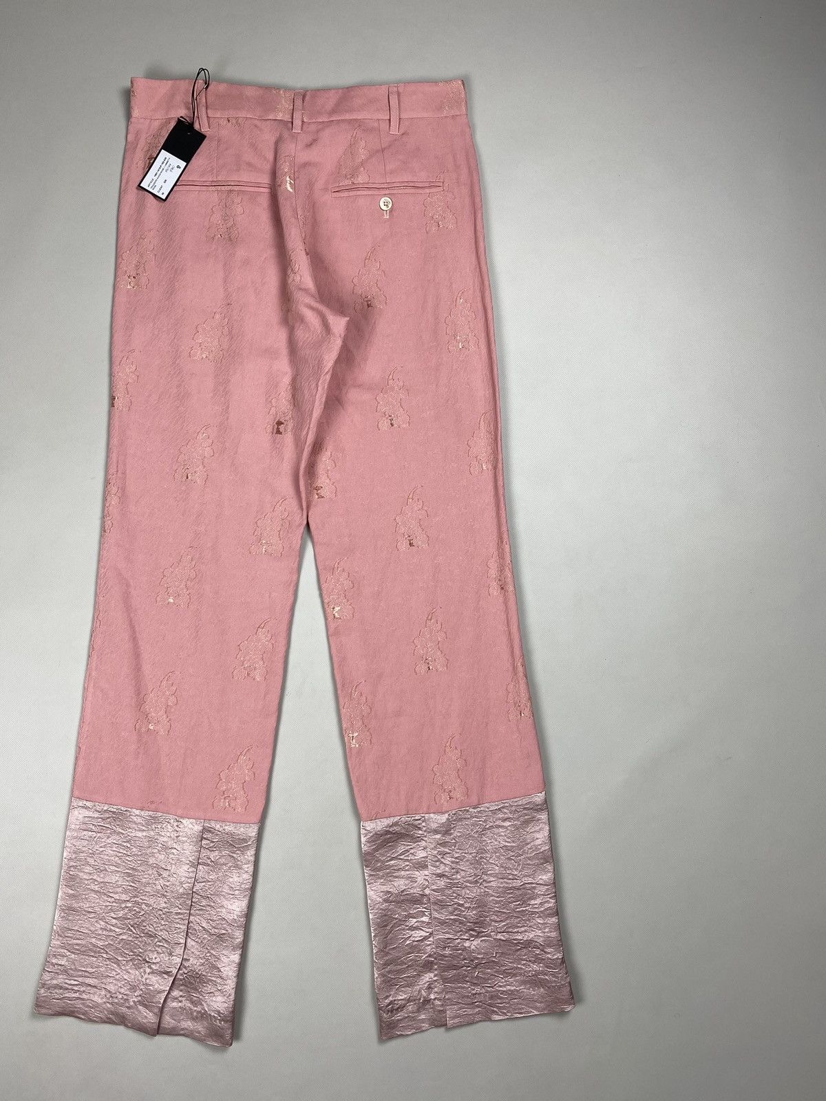 Ann Demeulemeester BNWT! Ann Demeulemeester cotton / linen wide leg dress pants Size 26" / US 2 / IT 38 - 20 Thumbnail
