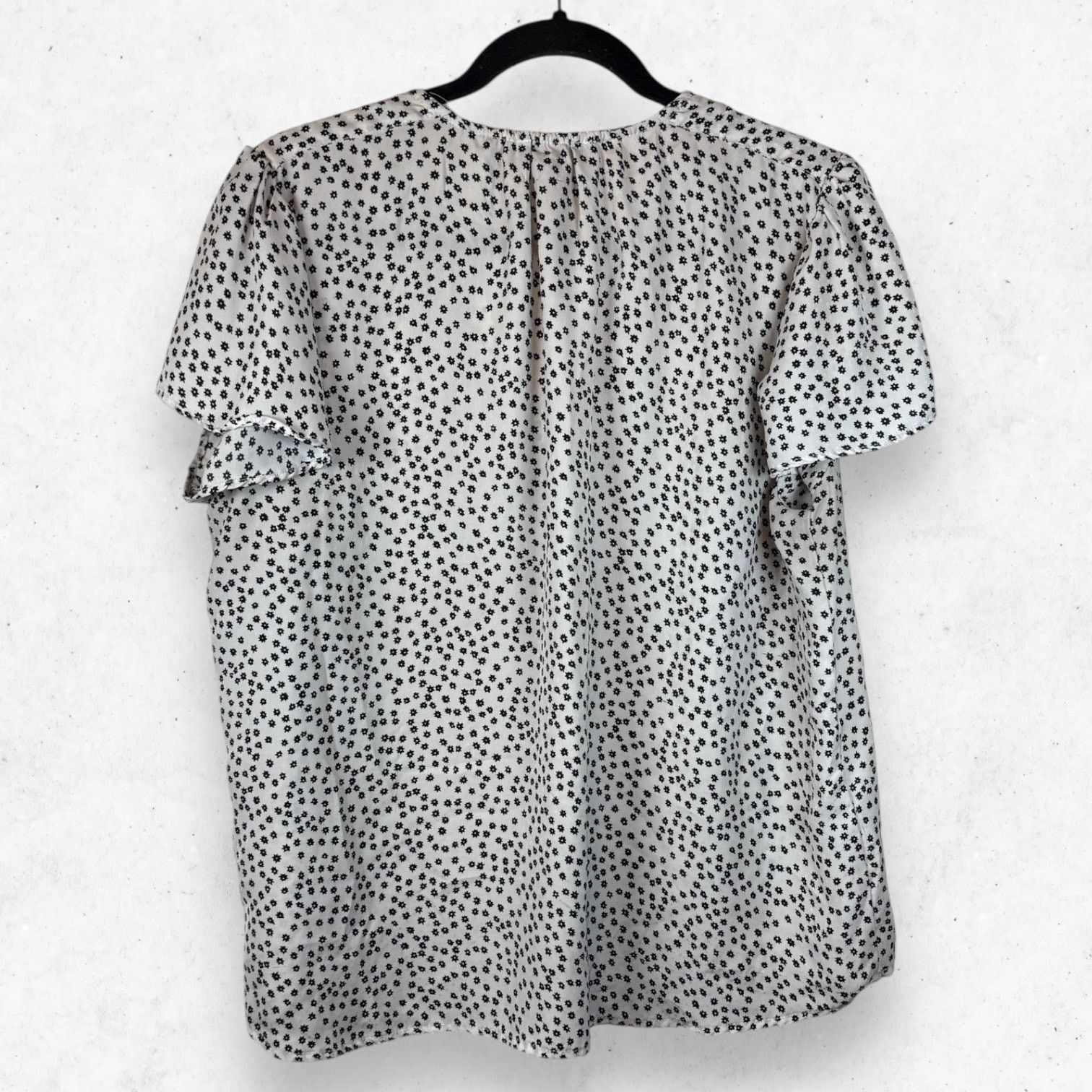 Other Carolina Belle Montreal Women XL Blouse Black Flower Dot Size XL / US 12-14 / IT 48-50 - 2 Thumbnail