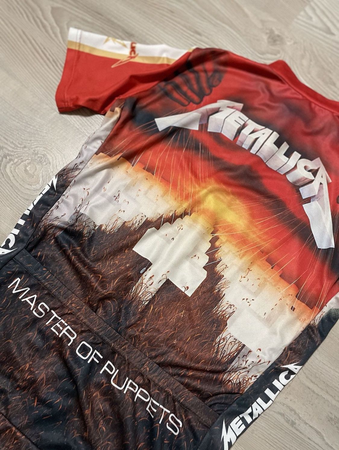 Metallica Metallica Vintage RARE Cycle Jersey Size US M / EU 48-50 / 2 - 4 Thumbnail