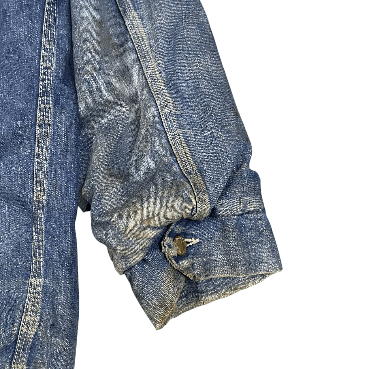 Sears Vintage 50's Sears Blanket Lined Denim Chore Jacket Size US M / EU 48-50 / 2 - 15 Thumbnail
