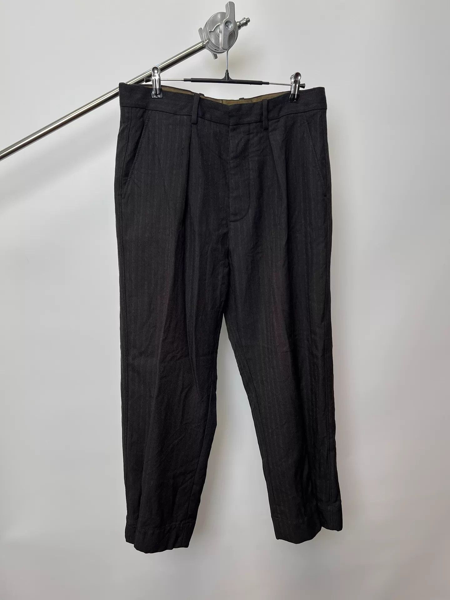 Maison Margiela Marni Italian Wool Tailored Trousers Size US 32 / EU 48 - 2 Thumbnail