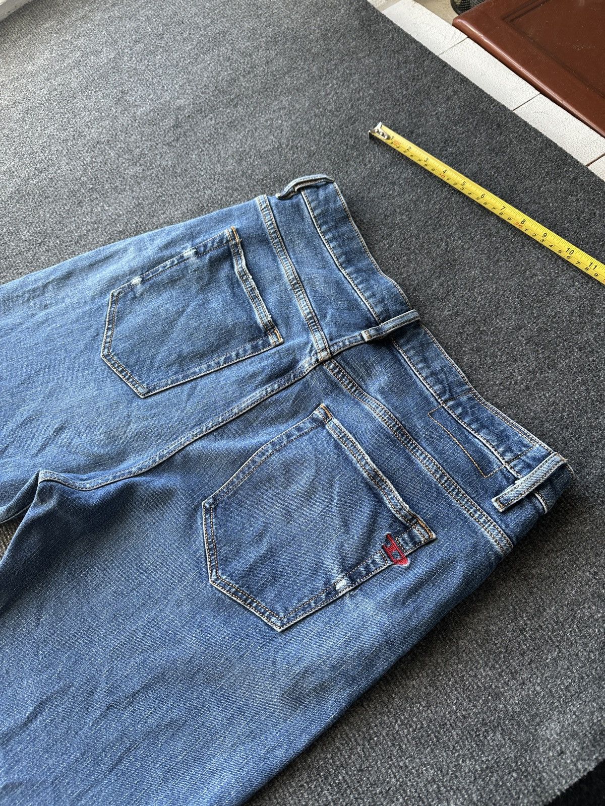 Diesel 🚨 RARE DIESEL MEN DENIM JEANS AVANT GARDE IFSIXWASNINE Y2K Size US 32 / EU 48 - 12 Thumbnail