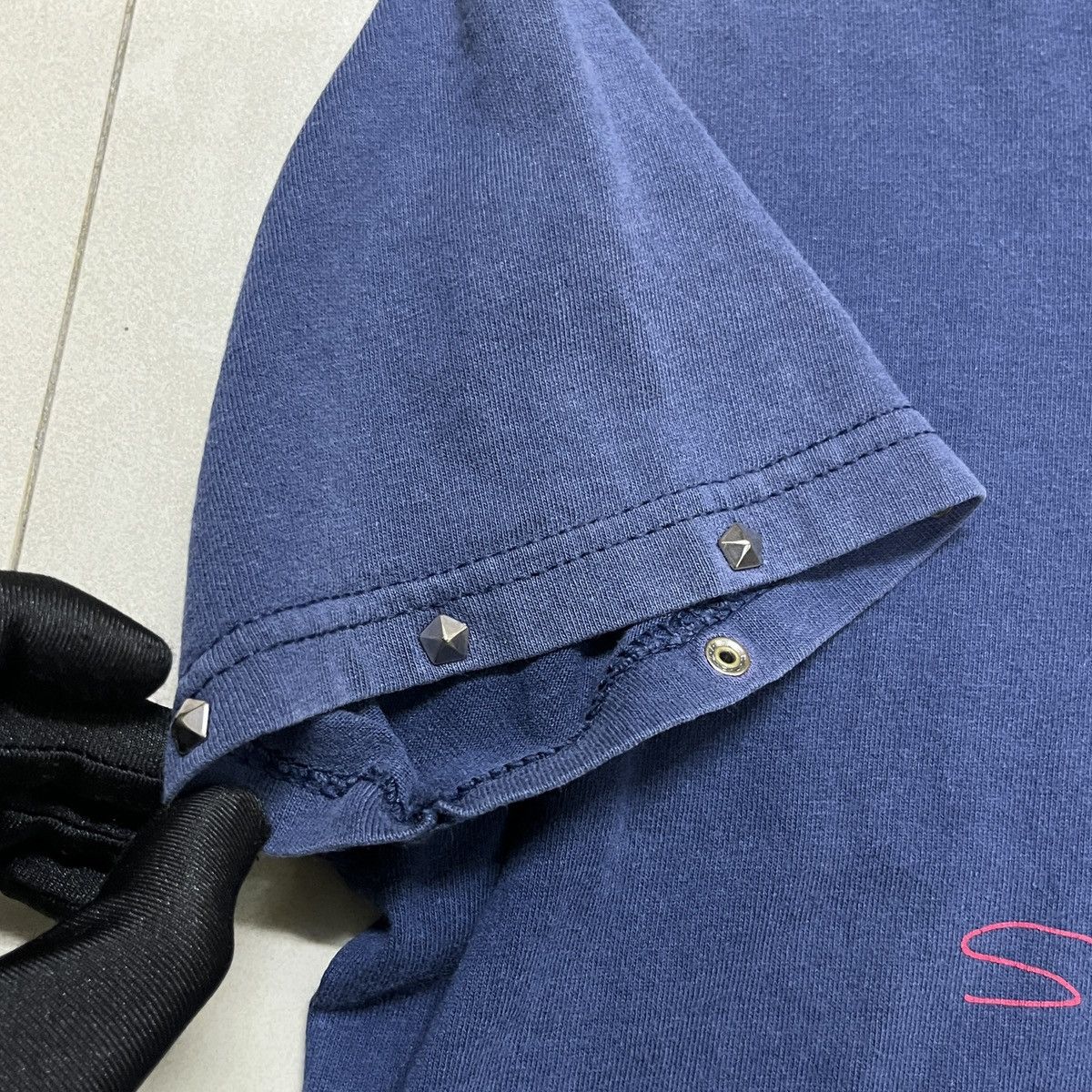 Seditionaries × Vintage Vintage Sex Drug Rocknroll Studded T Shirt Size US XS / EU 42 / 0 - 5 Thumbnail