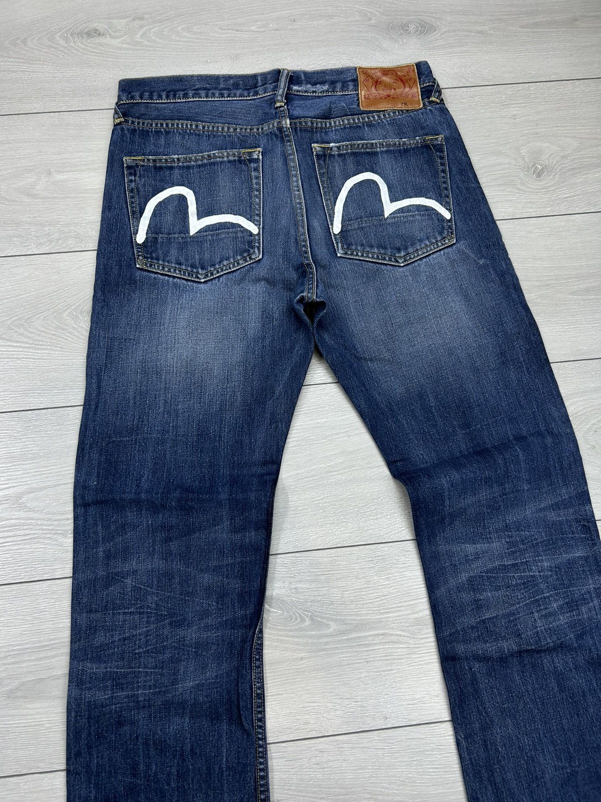 Japanese Brand × Vintage Evisu Vintage denim jeans size 33 Size US 33 - 3 Thumbnail