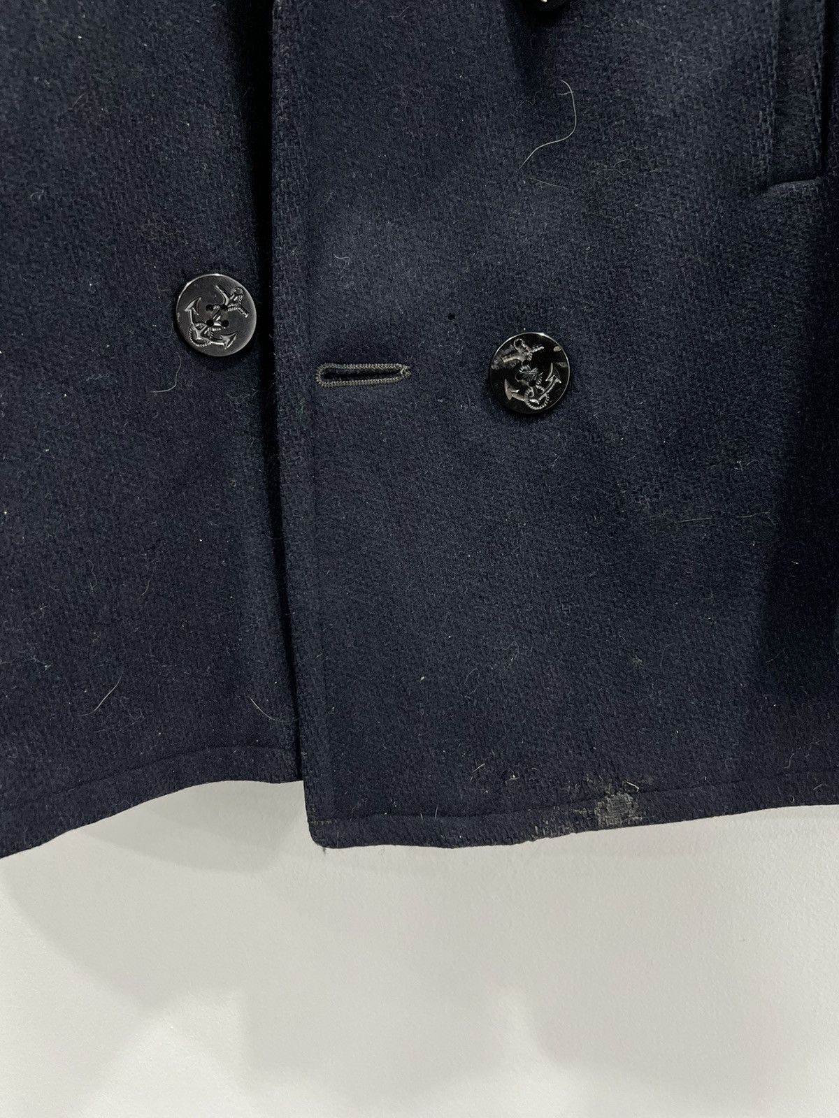 Vintage Vintage 1950s 60s Jim Penney Wool Coat anchor button usn Size US S / EU 44-46 / 1 - 7 Thumbnail